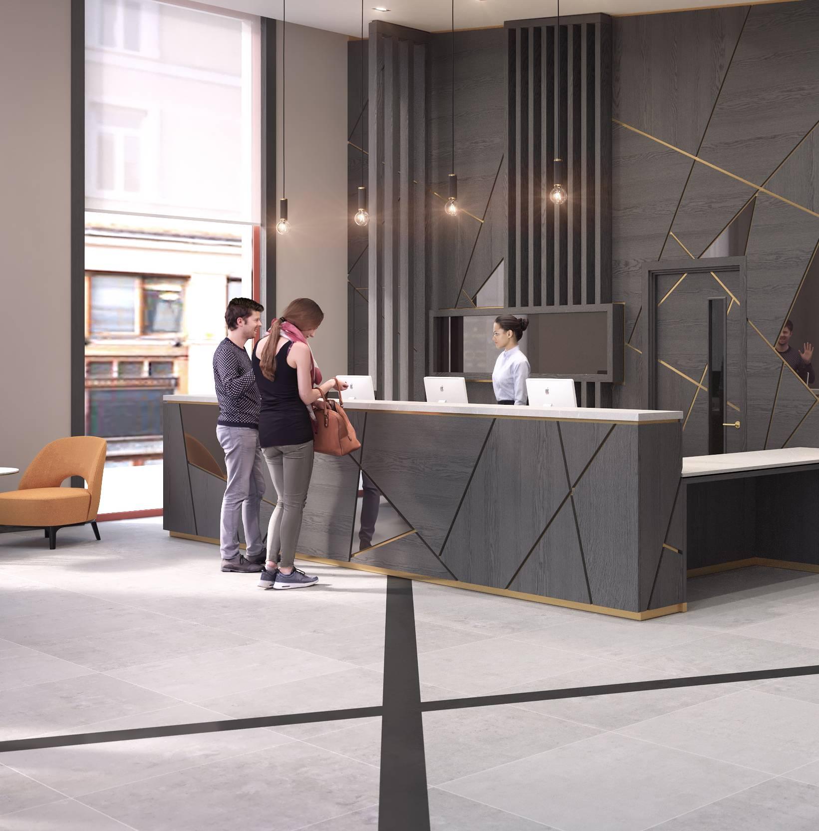 Vista Lobby Maldron Hotel Merrion Road