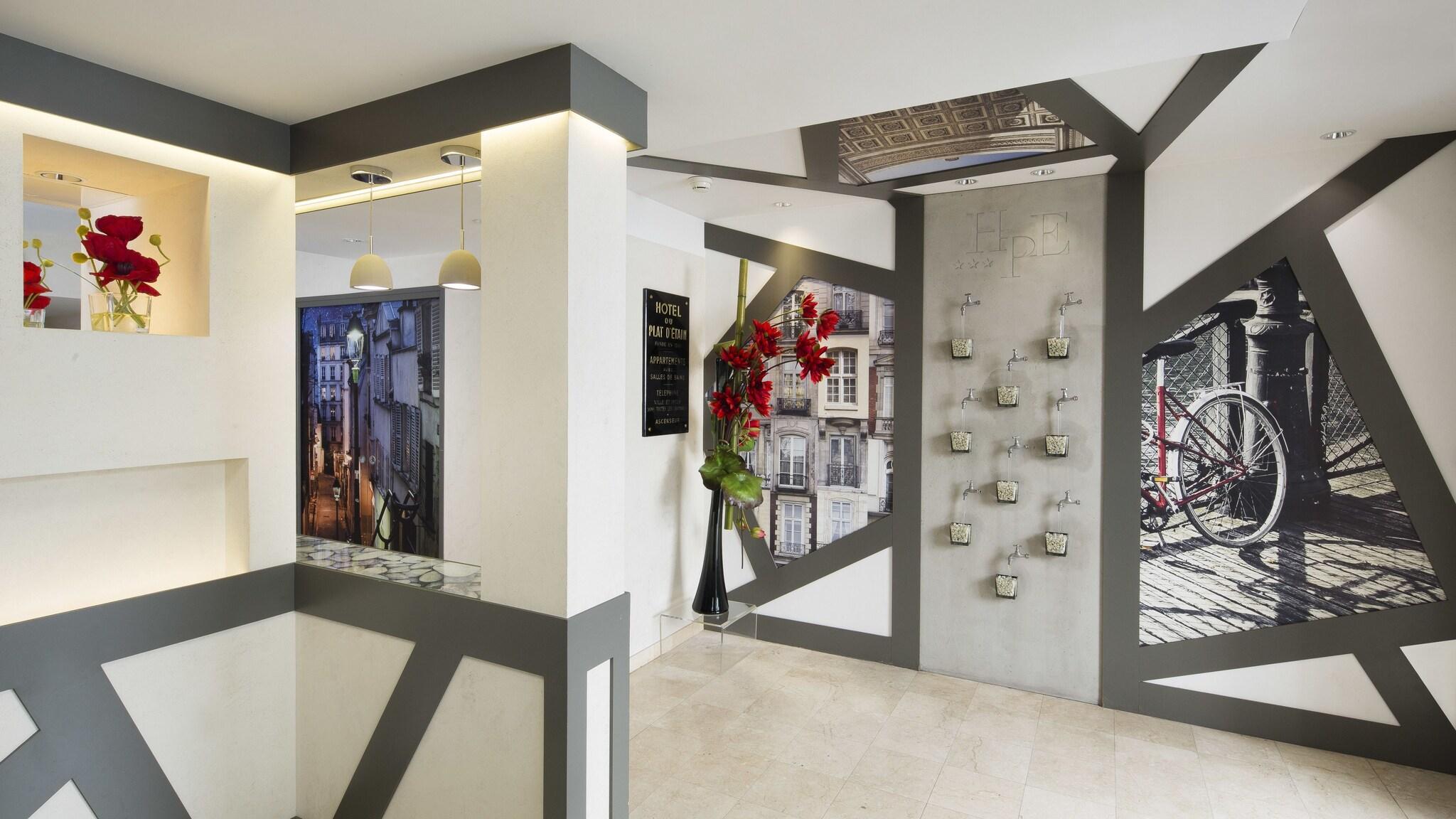 Vista Lobby Hôtel du Plat d'Etain