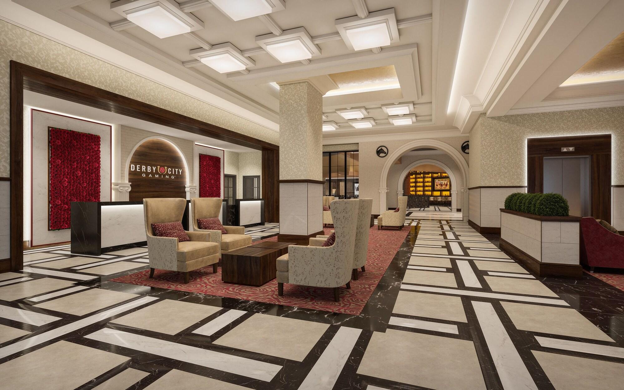 Vista Lobby Derby City Gaming & Hotel -  A Churchill Downs Property