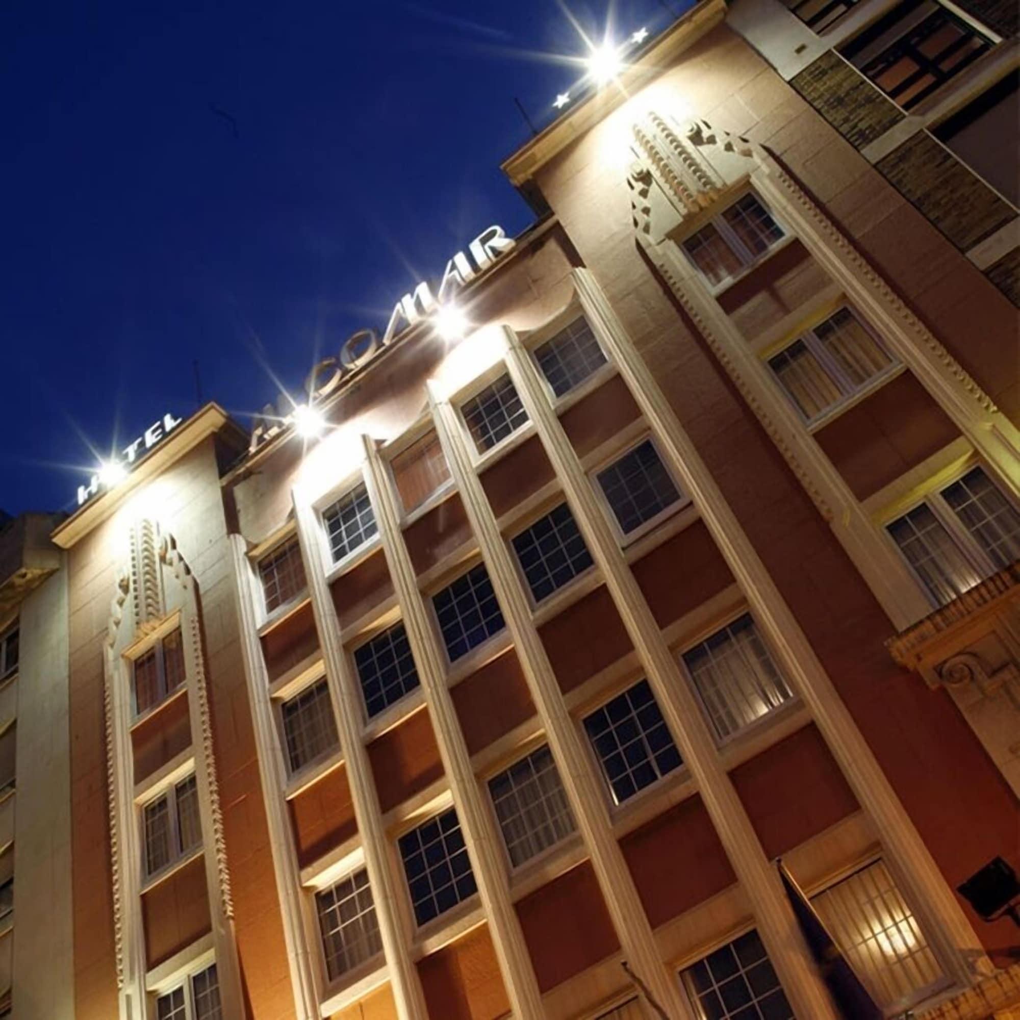 Vista Exterior Hotel Alcomar
