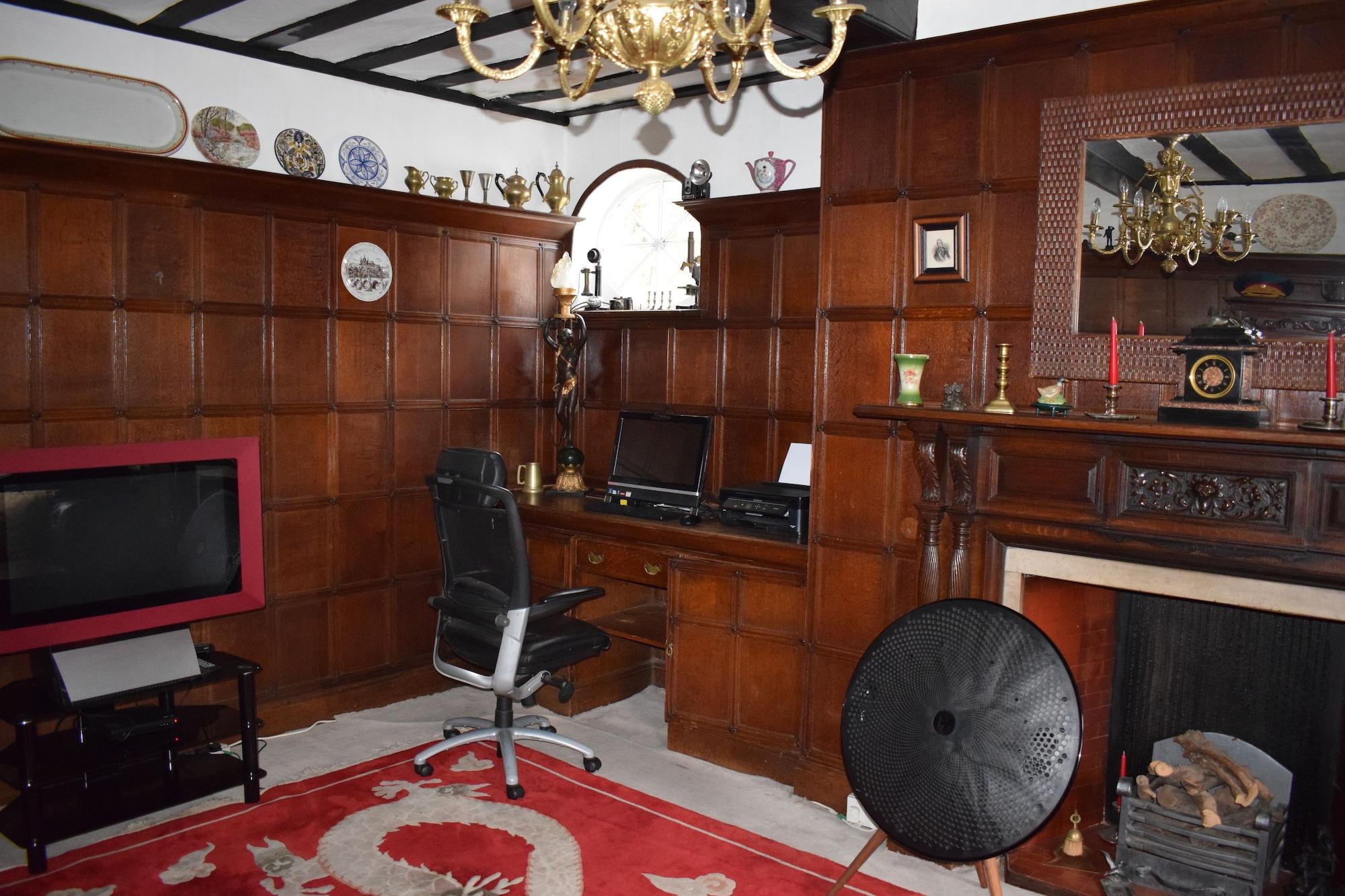 Bar/Salón Harmondsworth Hall Guest House Heathrow