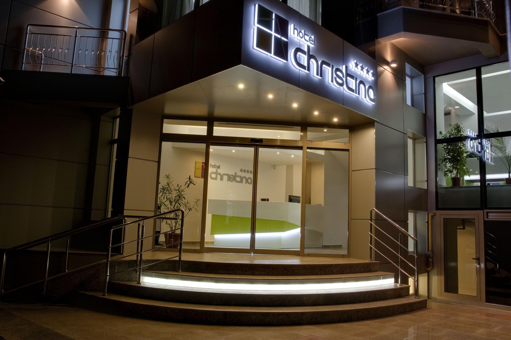 Vista Exterior Hotel Christina