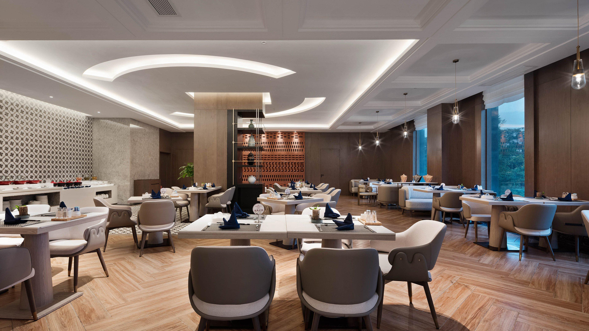 Restaurant Crowne Plaza Dujiangyan