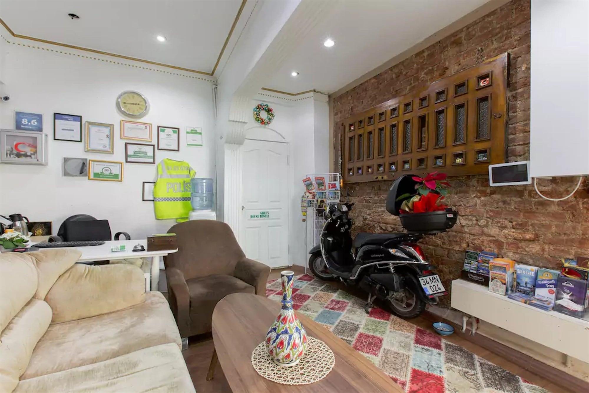 Vista Lobby Taksim Green House Hostel