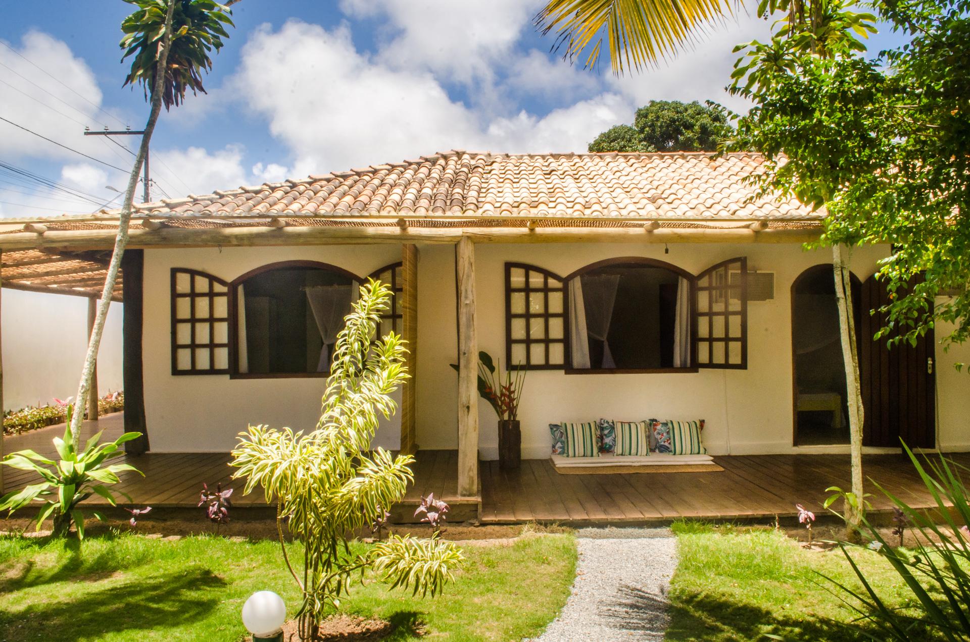 Vista Exterior Pousada Villa Bahia