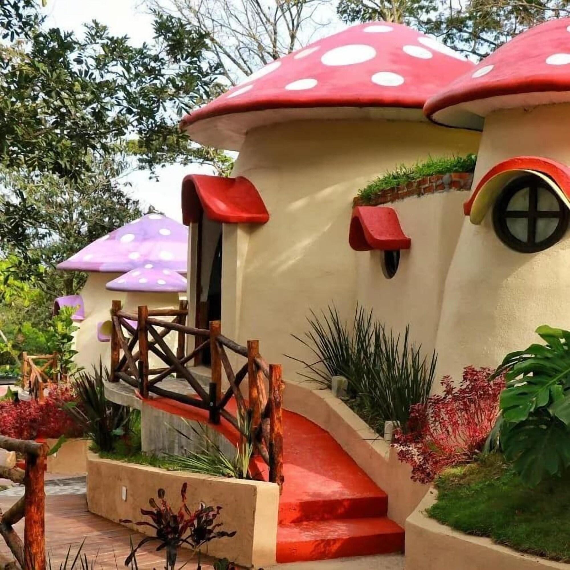 Vista Exterior Aldea Nanacatli