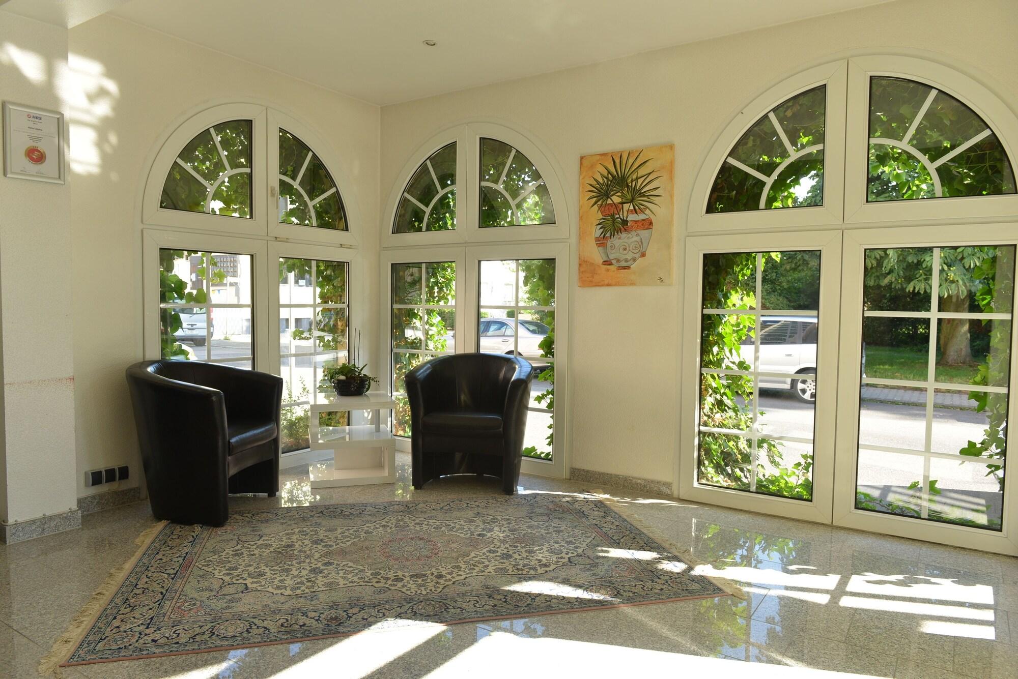 Vista Lobby Alpha Hotel Garni
