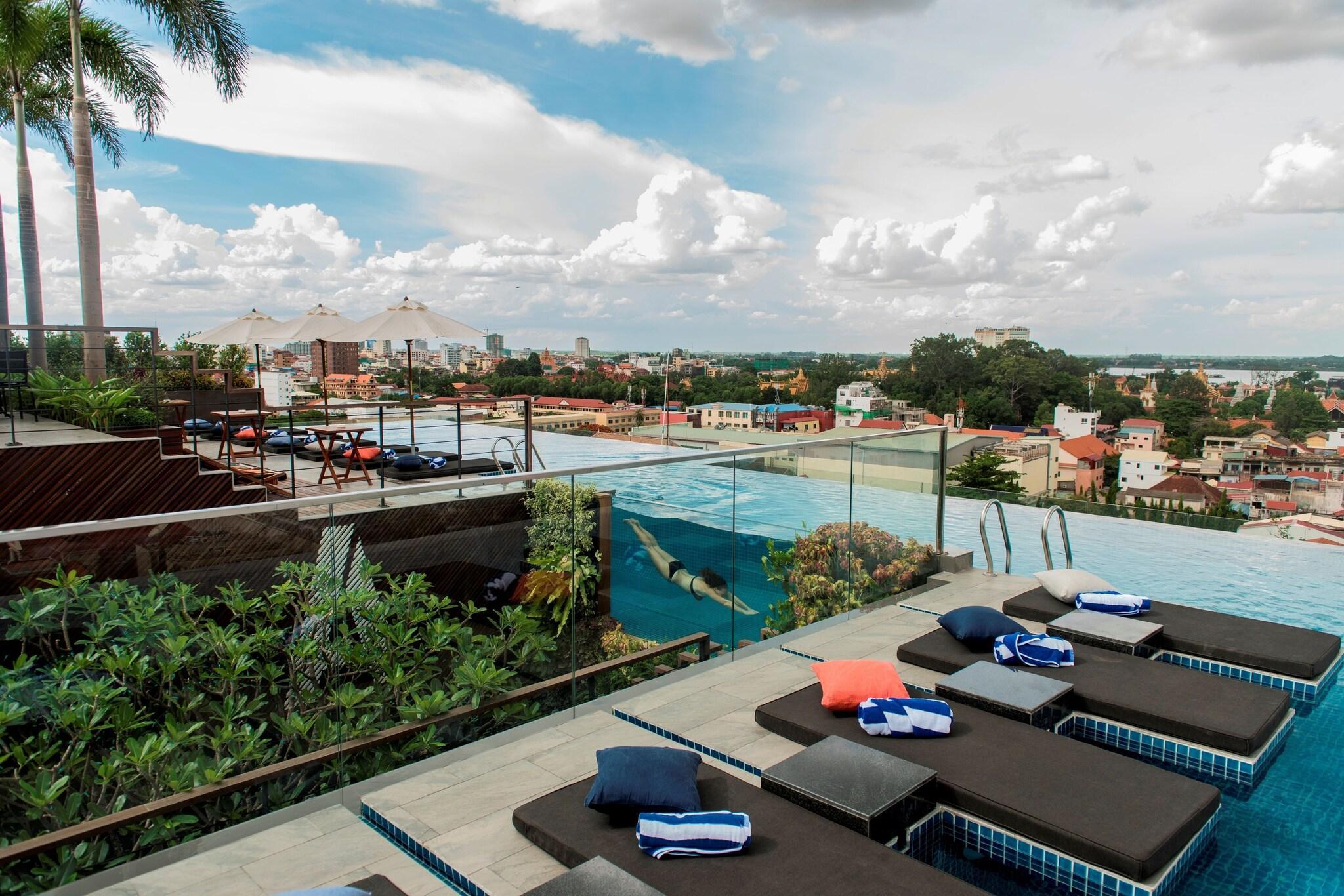 Vista Exterior Aquarius Hotel & Urban Resort Phnom Penh
