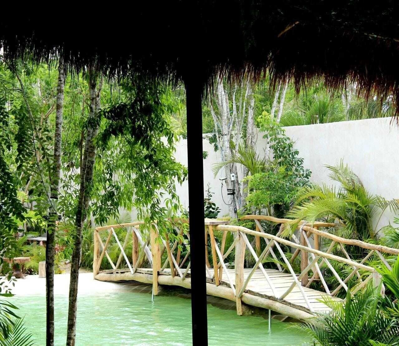 Vista Piscina Kinich Ahau