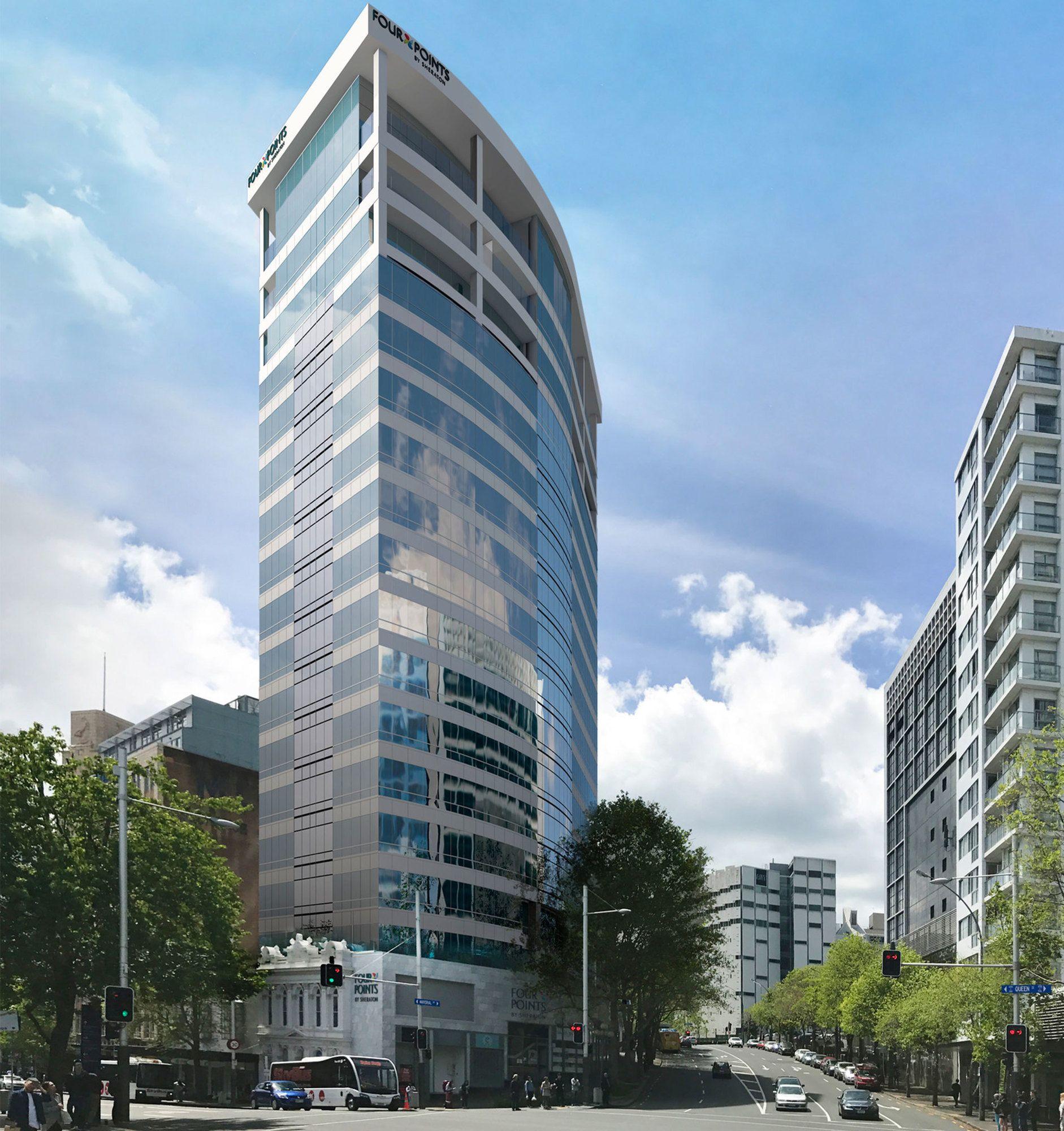 Vista Exterior Four Points by Sheraton Auckland - Opening June 1, 2018