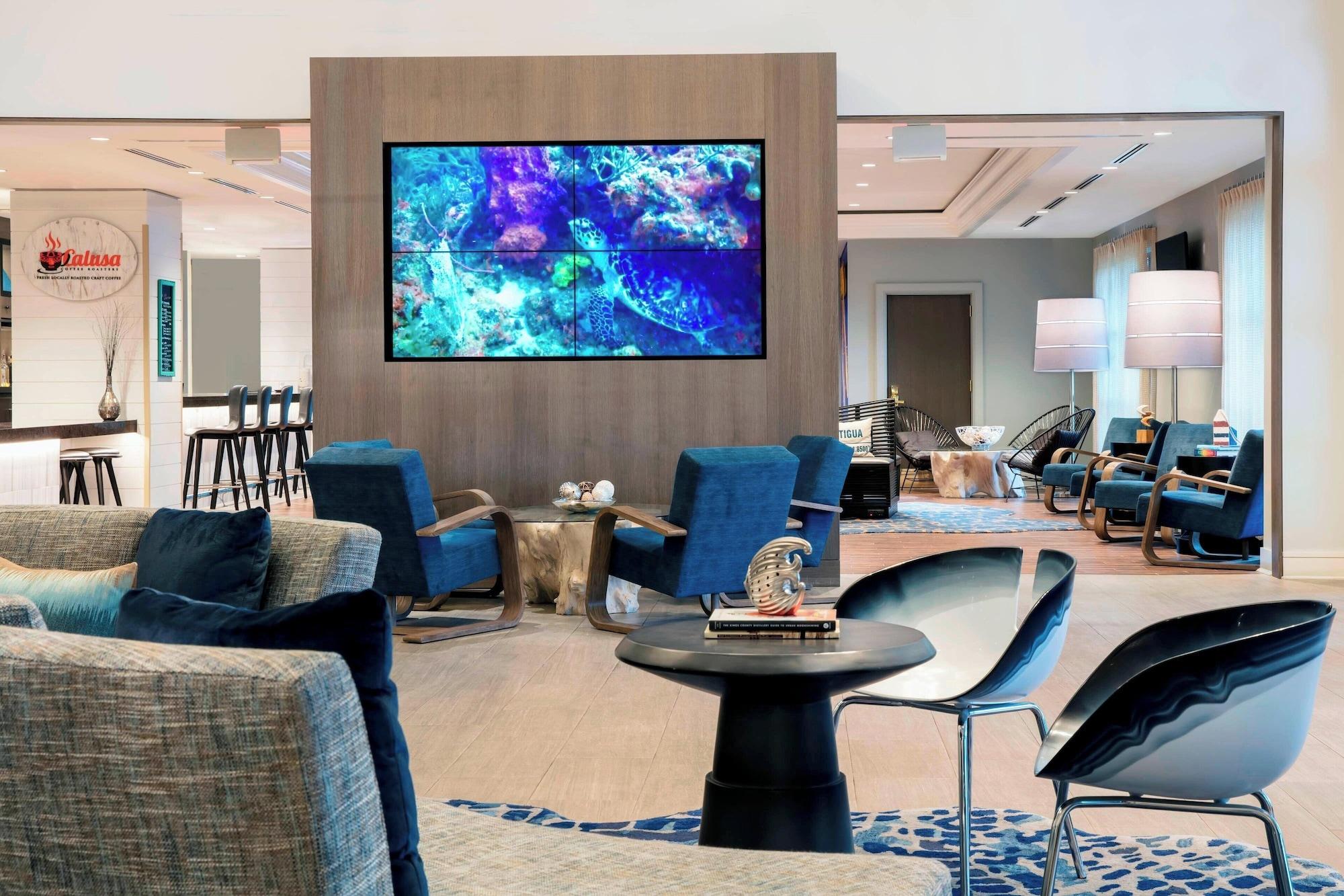 Vista Lobby Renaissance Fort Lauderdale Marina Hotel