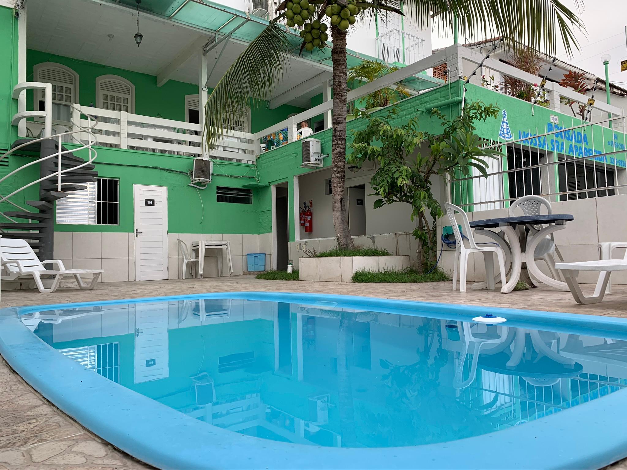 Vista Piscina Pousada Nossa - Natal