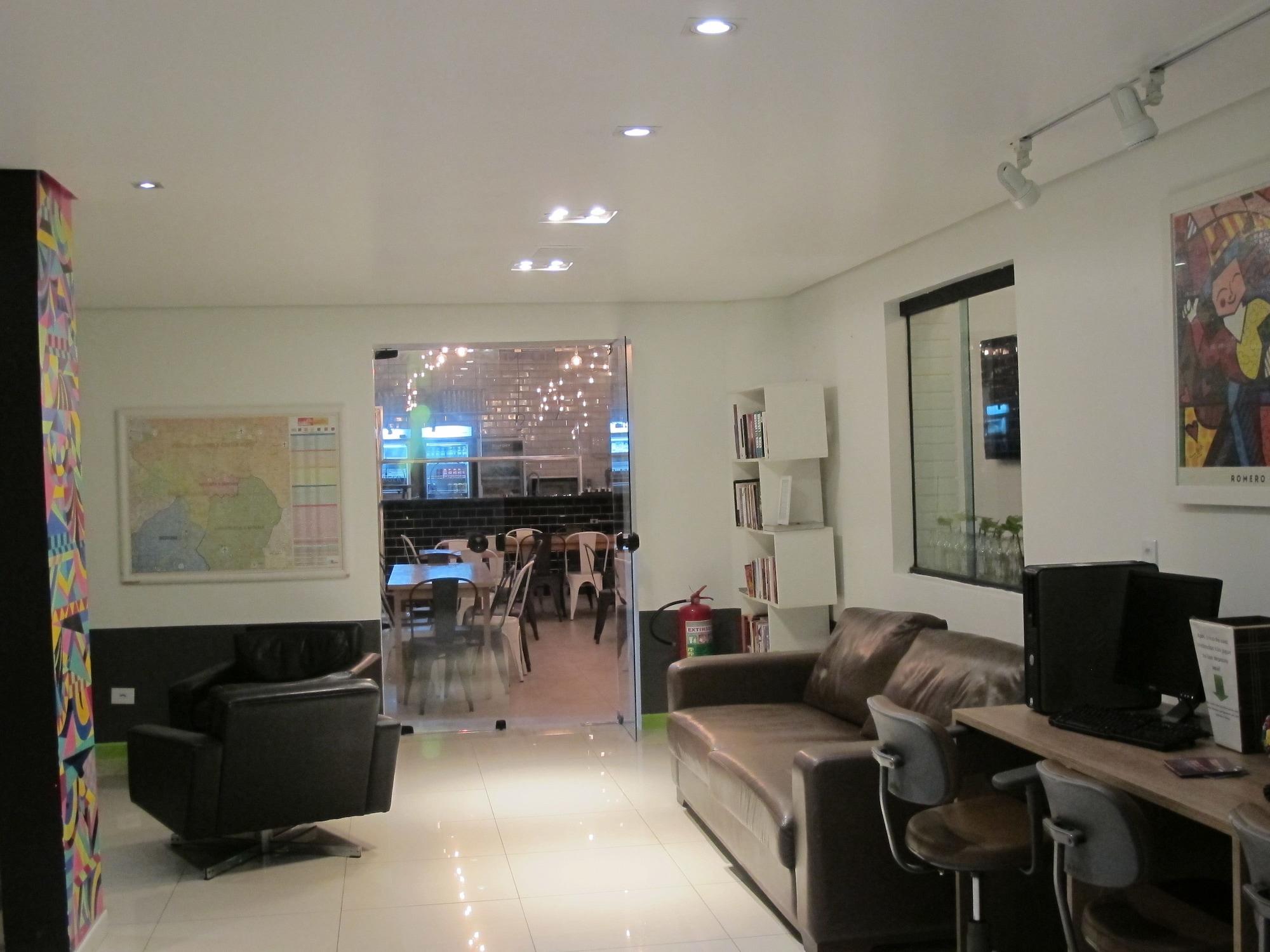 Vista Lobby Anhembi Hostel