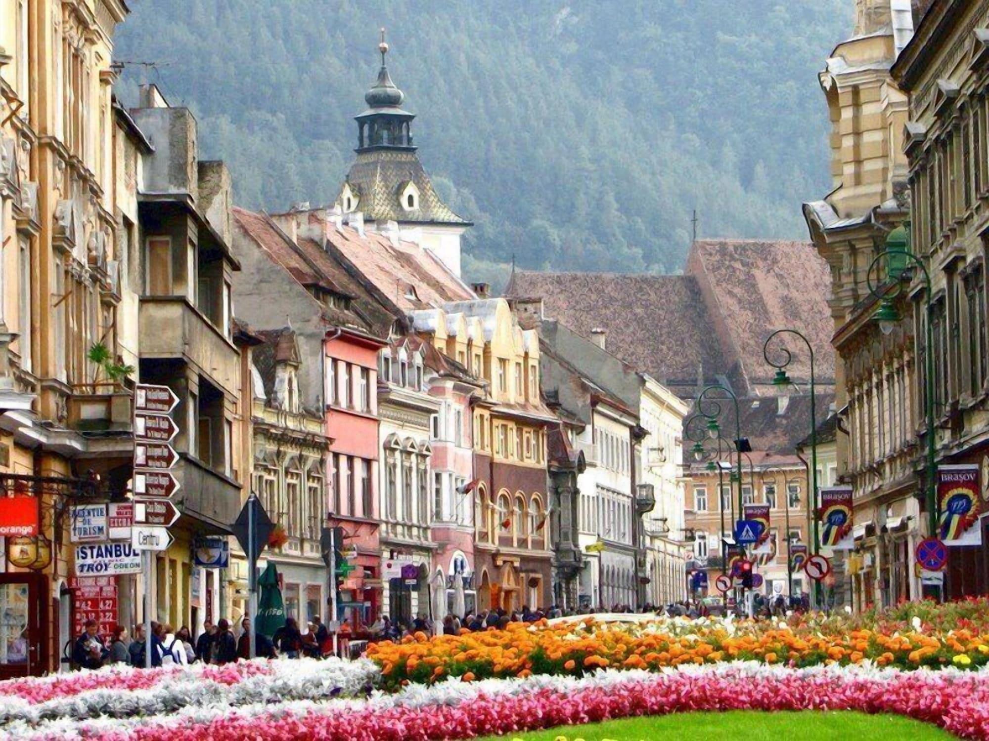 Vista Exterior Belvedere Hotel Brasov