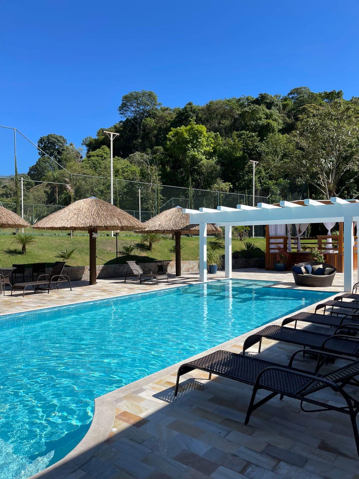 Vista Piscina Pousada Saint Diniz