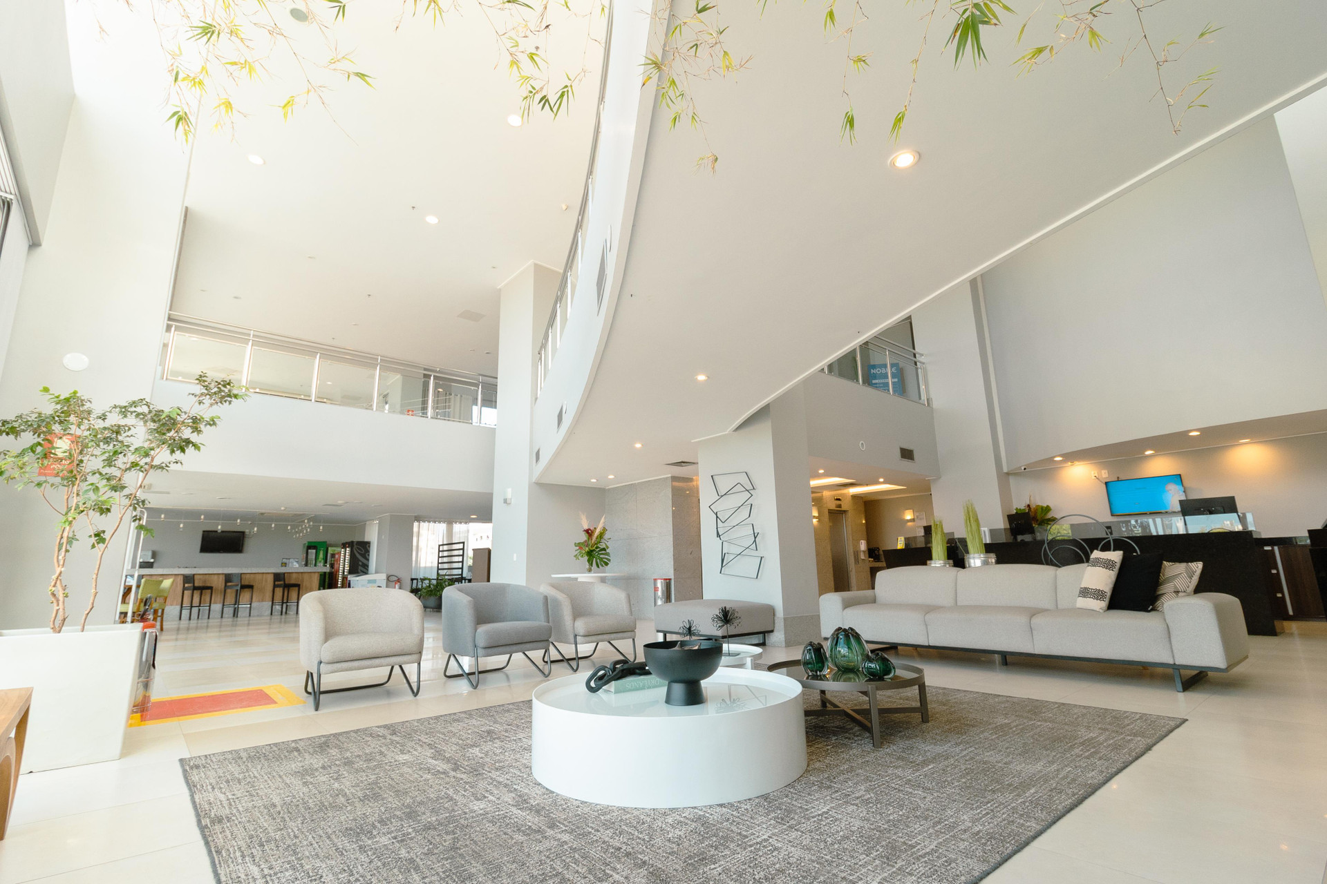 Vista Lobby Nobile Suítes Del Rio Petrolina