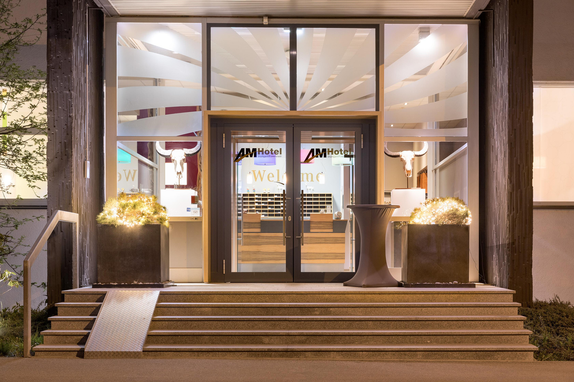 Vista Lobby AMH Airport Messe Hotel Stuttgart