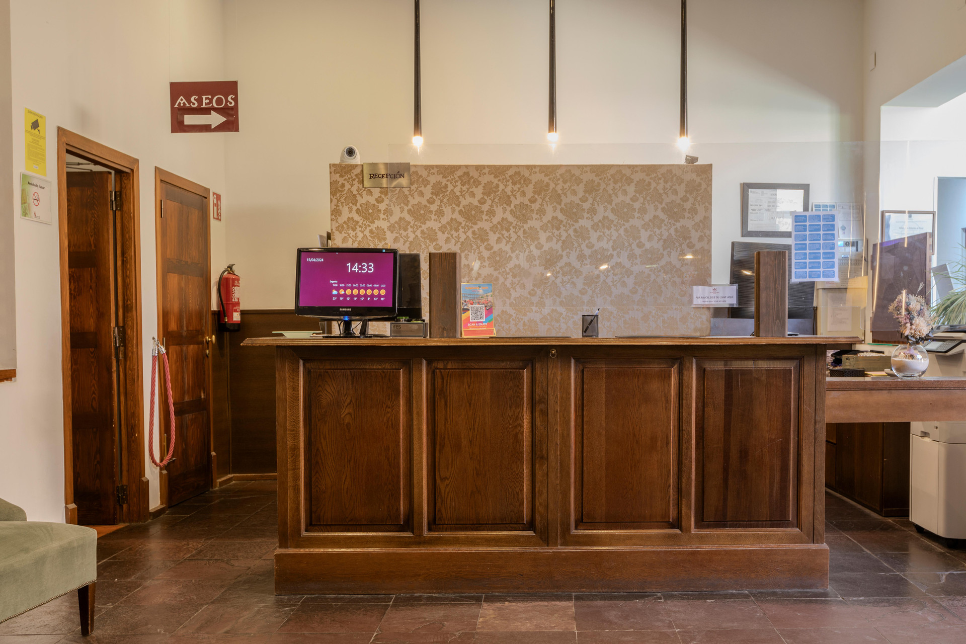 Vista Lobby Hotel San Antonio El Real