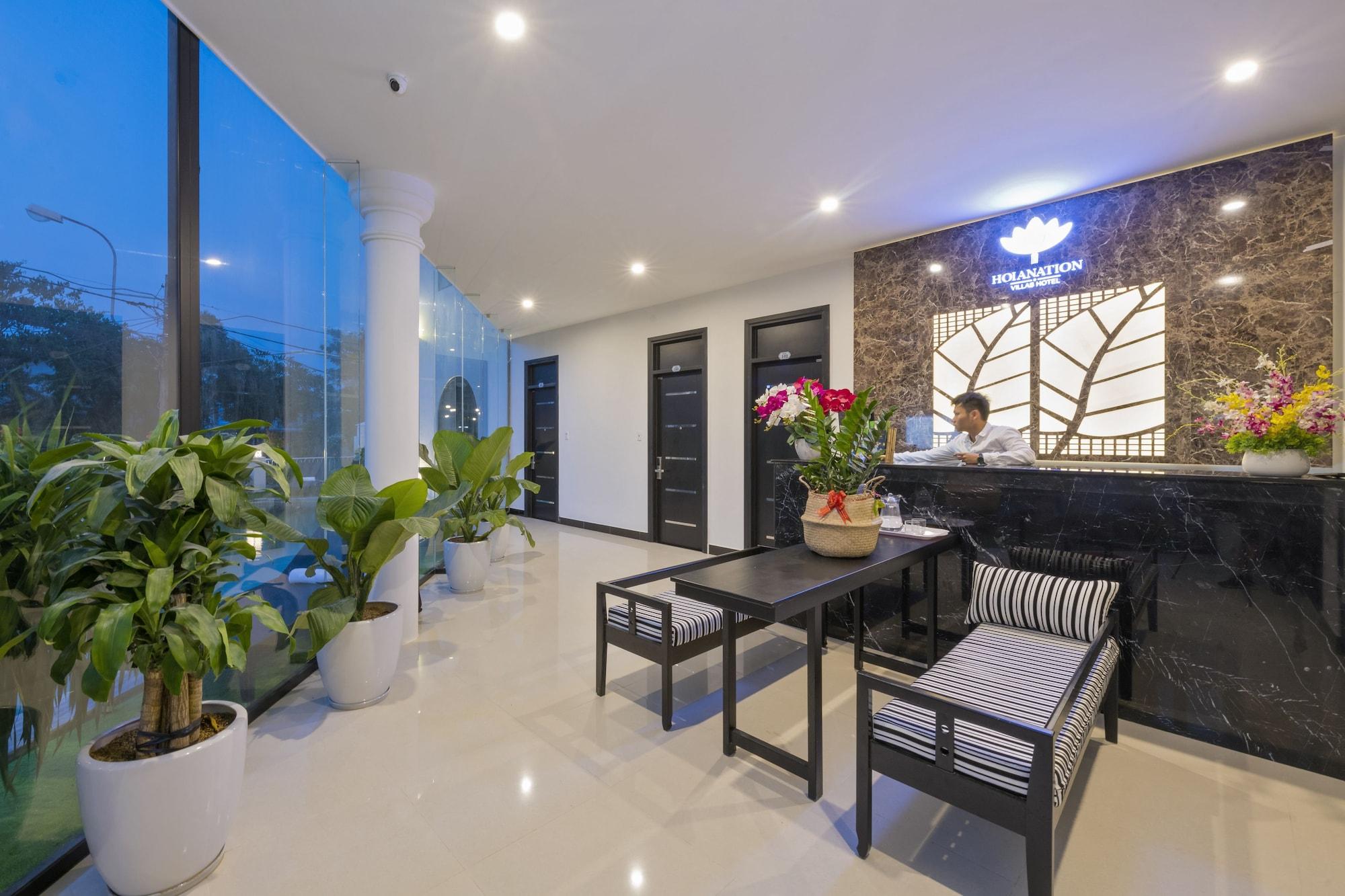 Vista Lobby Hoianation Villas Hotel