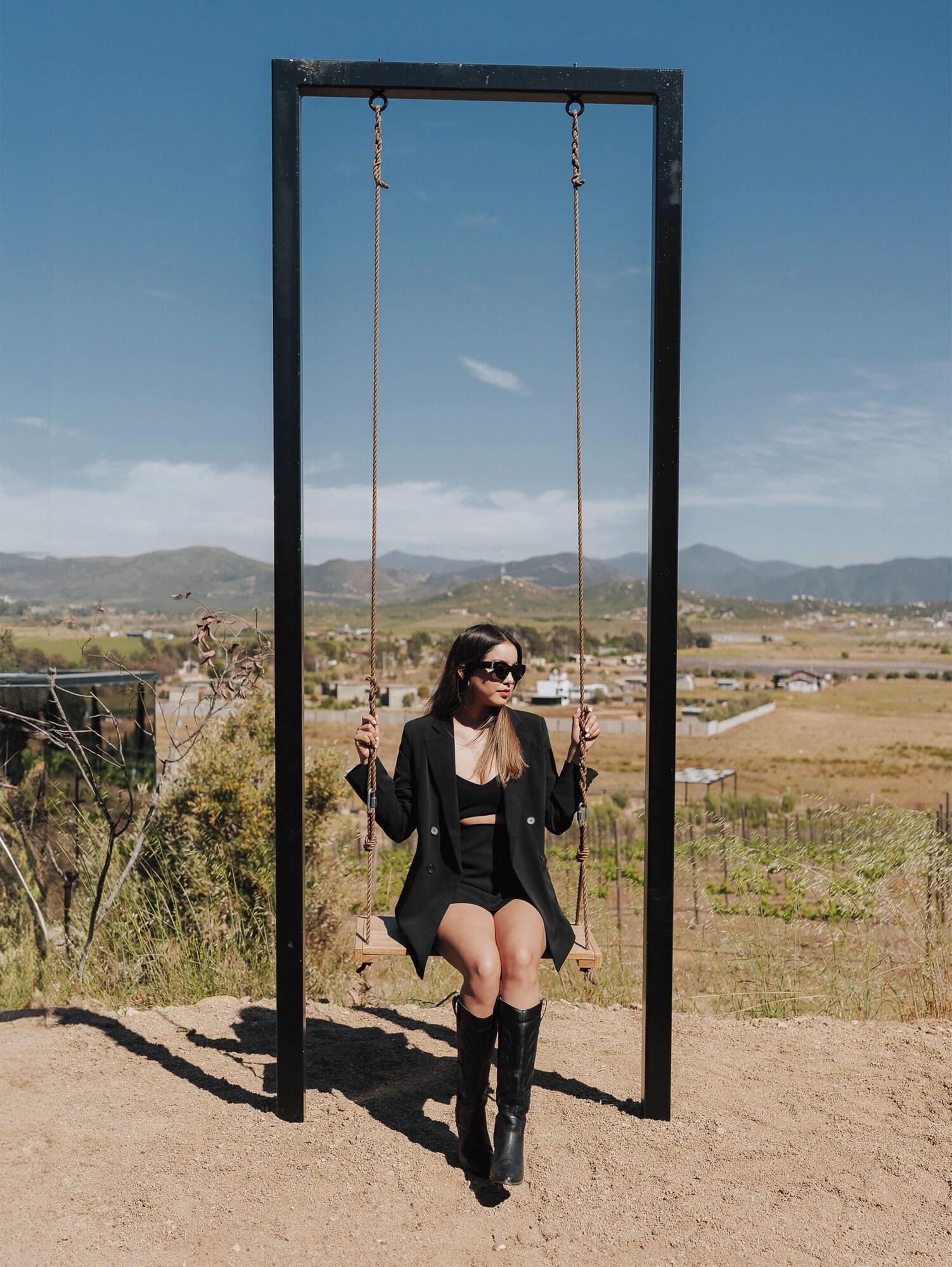 Vista Exterior Bajo Estrellas Hotel Contemporáneo