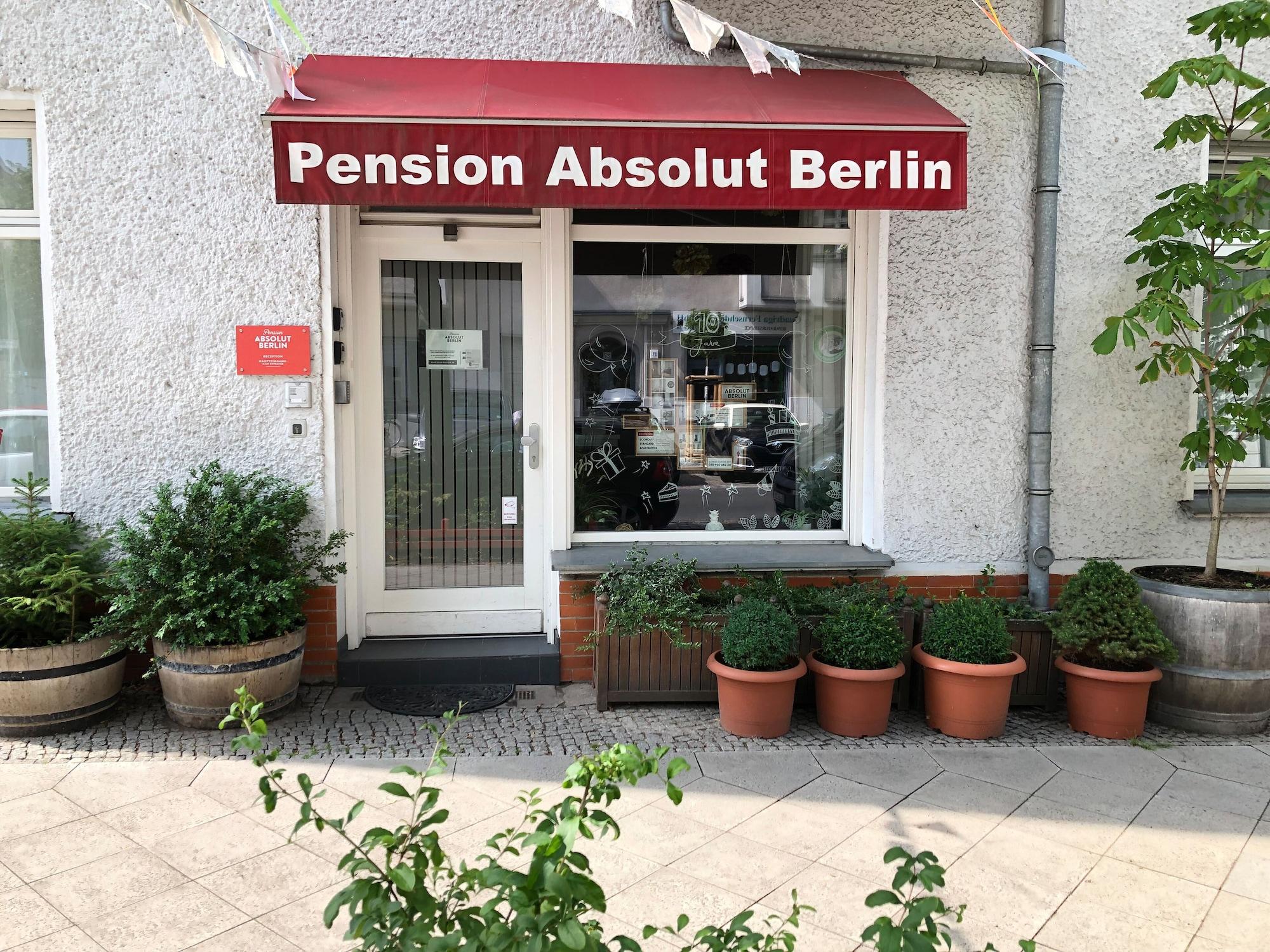 Vista Exterior Pension Absolut Berlin