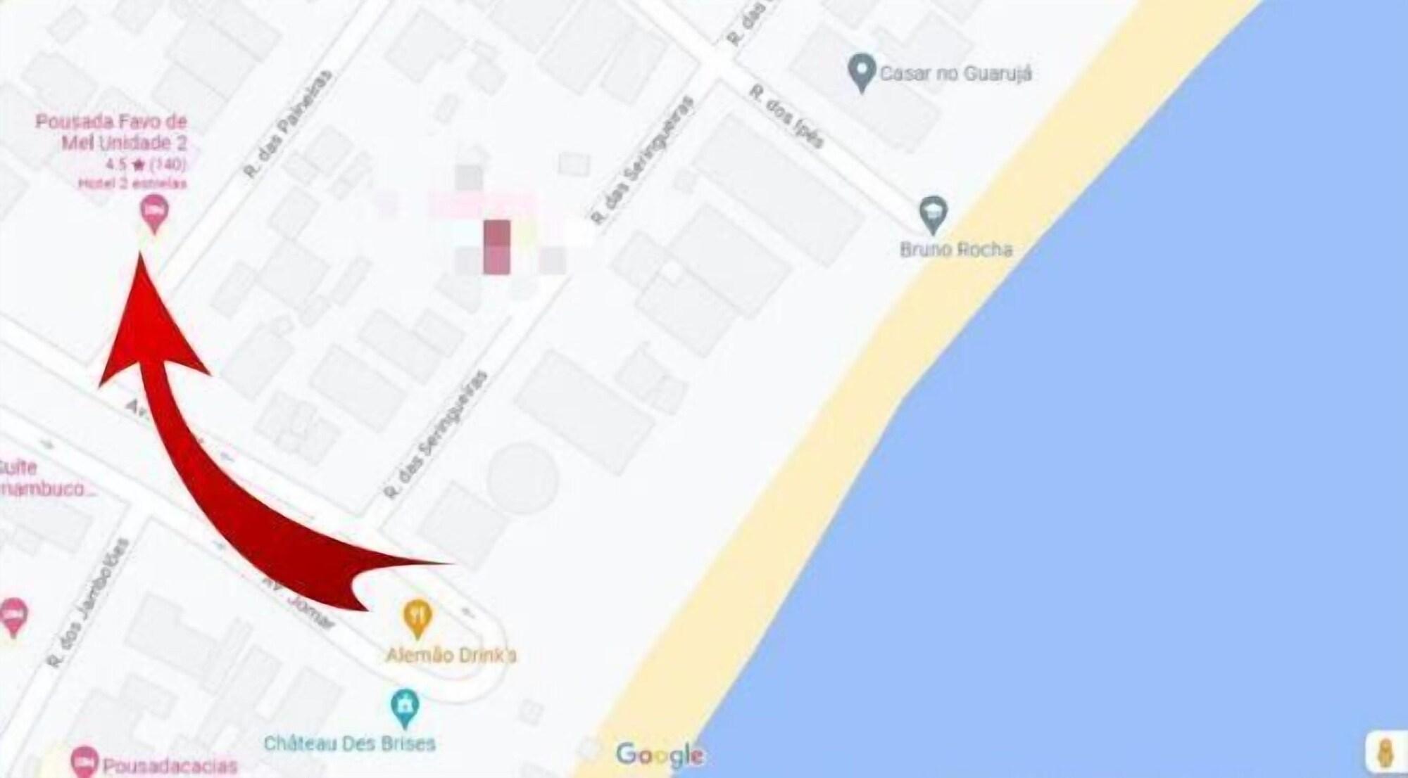 Vista Exterior Pousada Favo de Mel Pernambuco