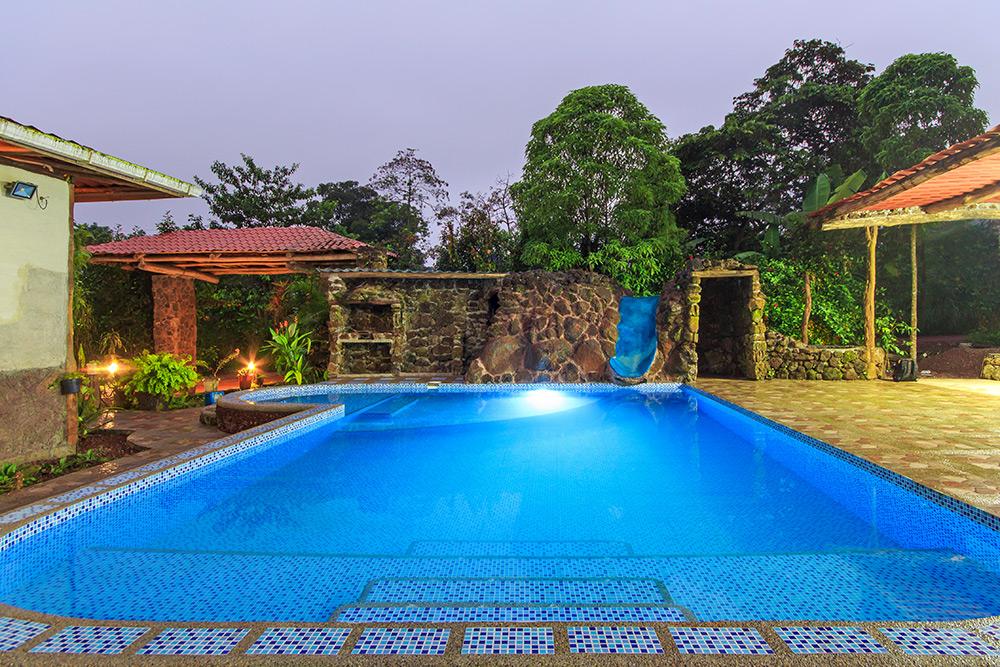 Vista Piscina Casa Natura Galapagos Lodge