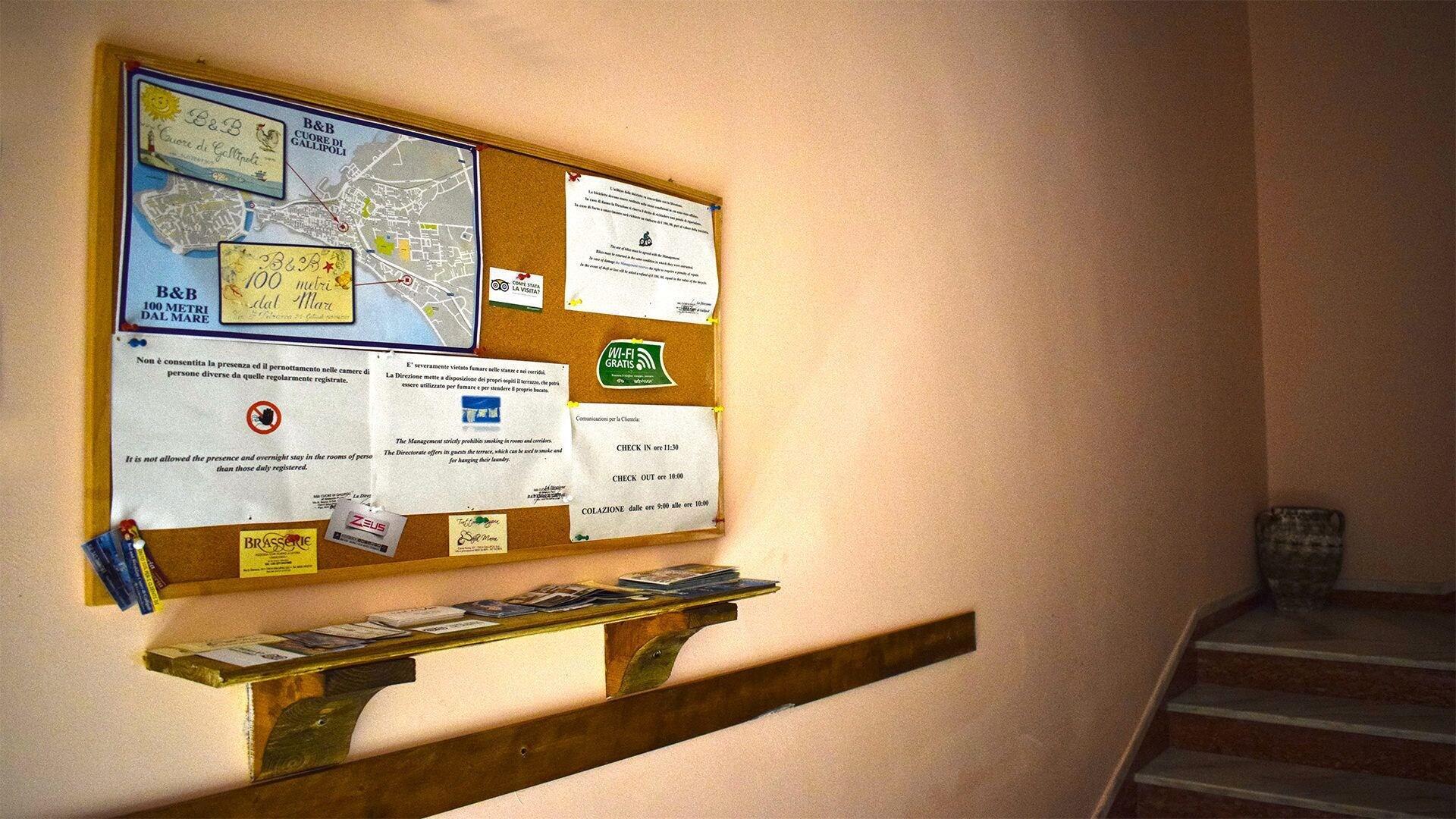 Vista Lobby B&B Cuore di Gallipoli