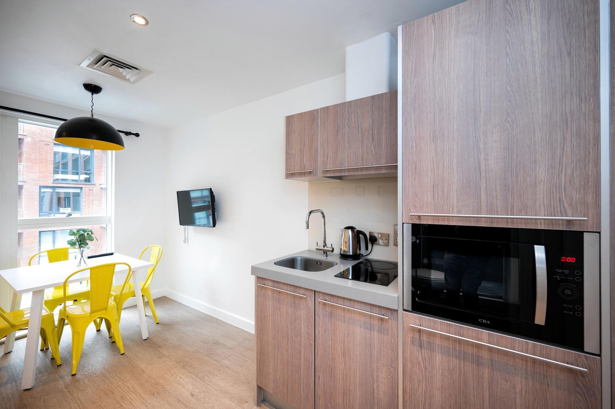 Equipamiento de Habitación Staycity Aparthotels , Birmingham, City Centre