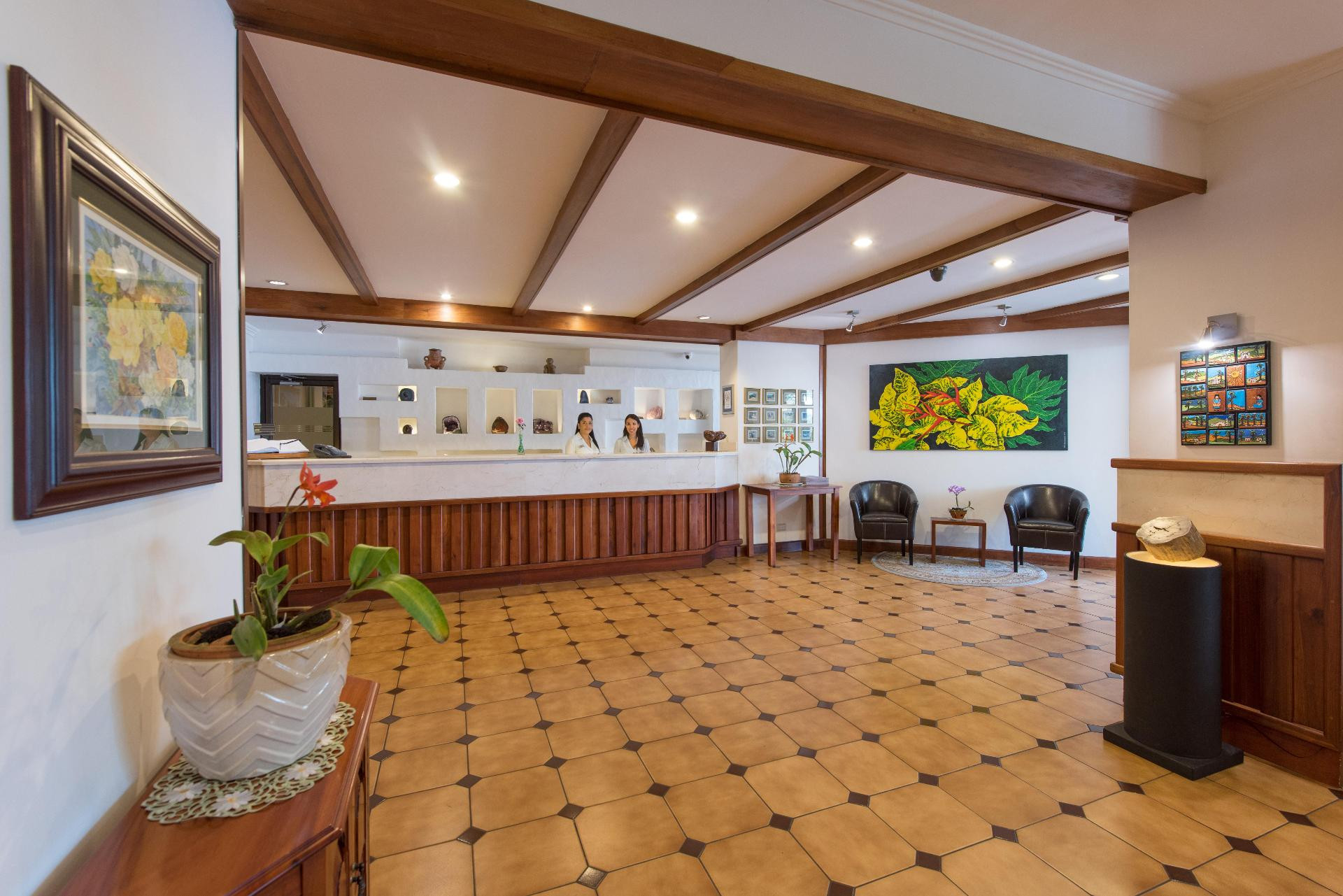 Vista Lobby Hotel Bougainvillea San José