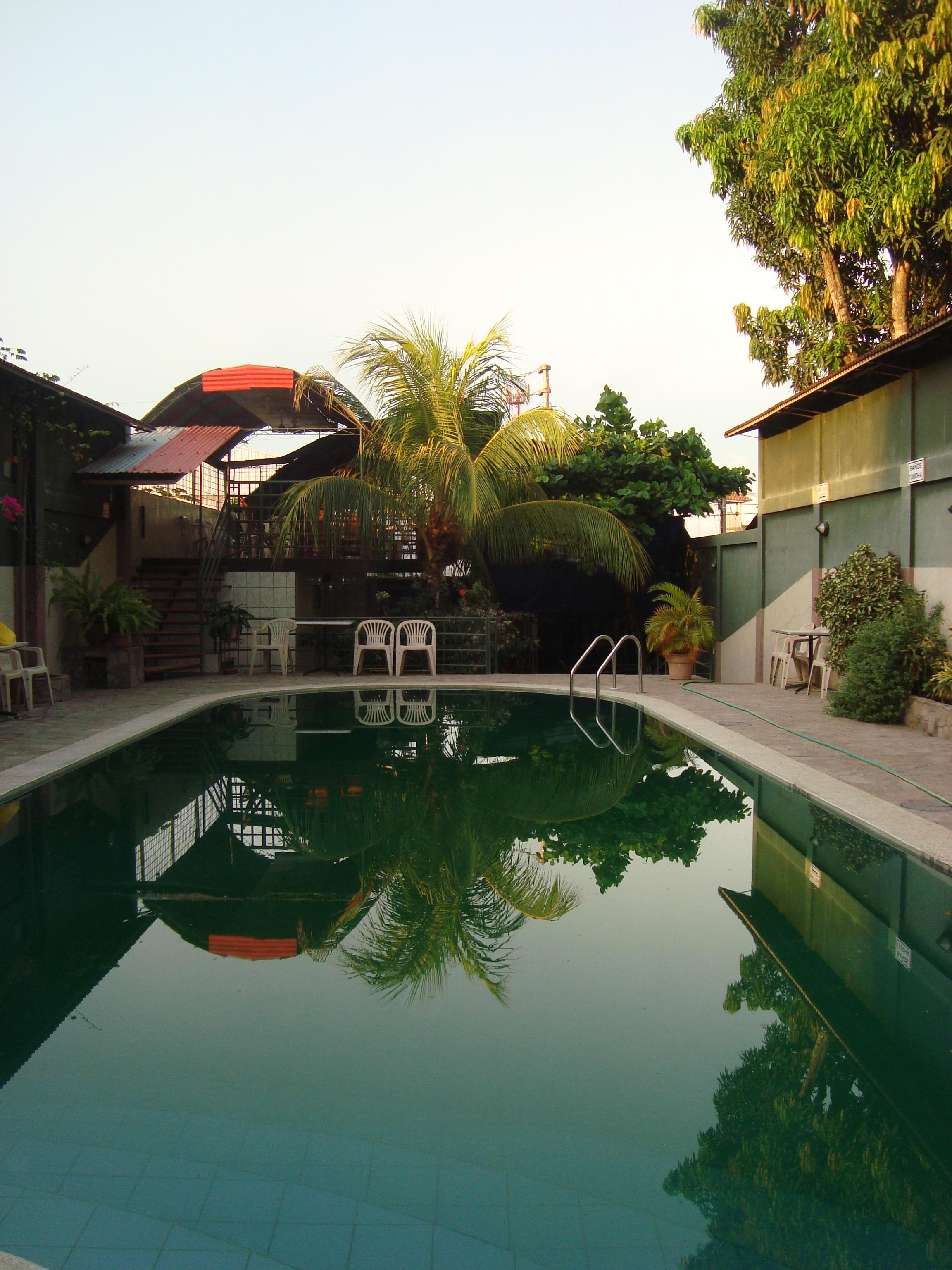 Vista Piscina Hospedaje El Virrey