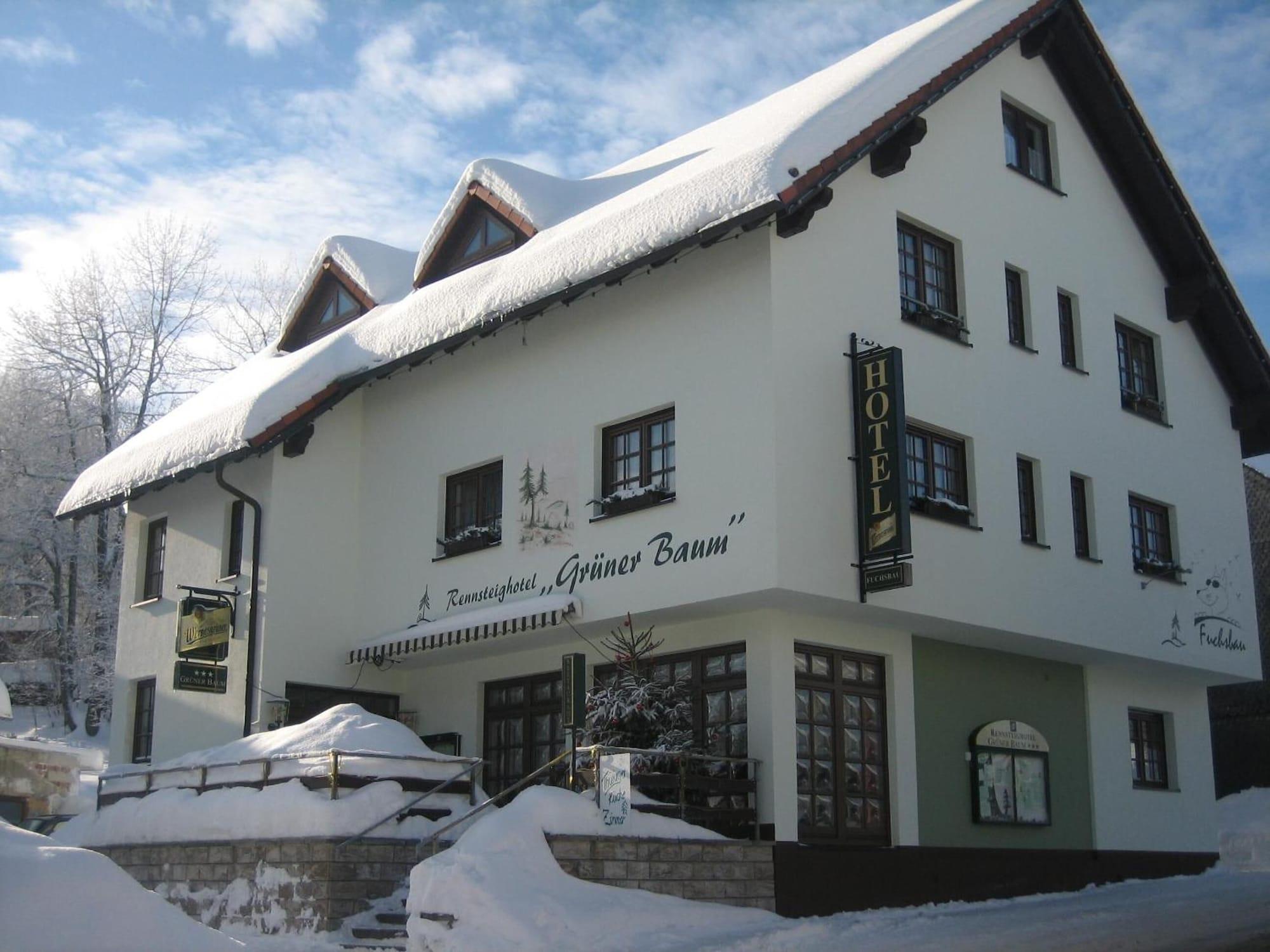 Vista Exterior Rennsteighotel Grüner Baum