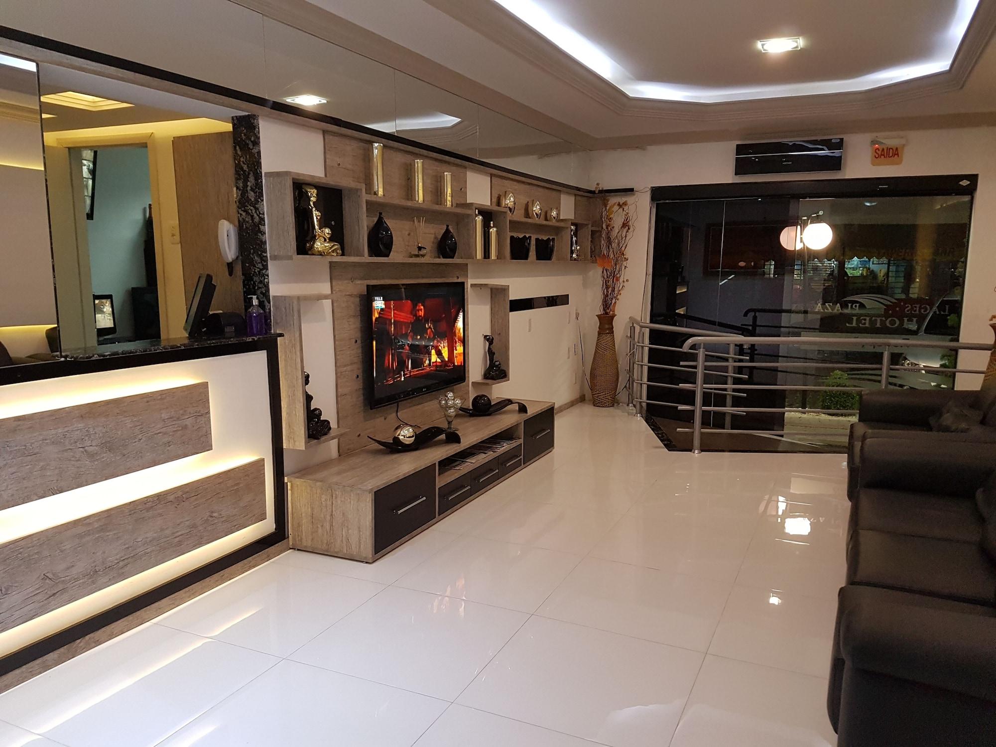 Vista Lobby Lages Plaza Hotel