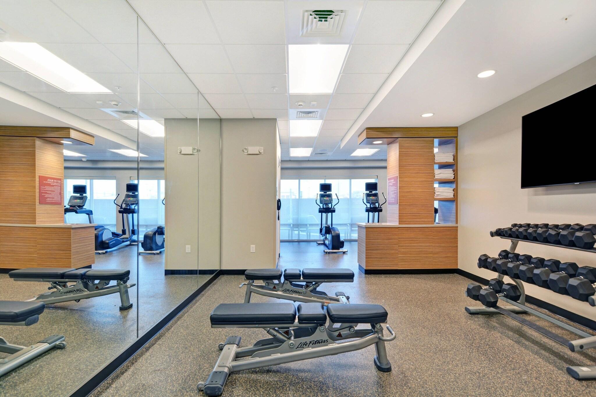 Gimnasio TownePlace Suites by Marriott Jackson Airport/Flowood