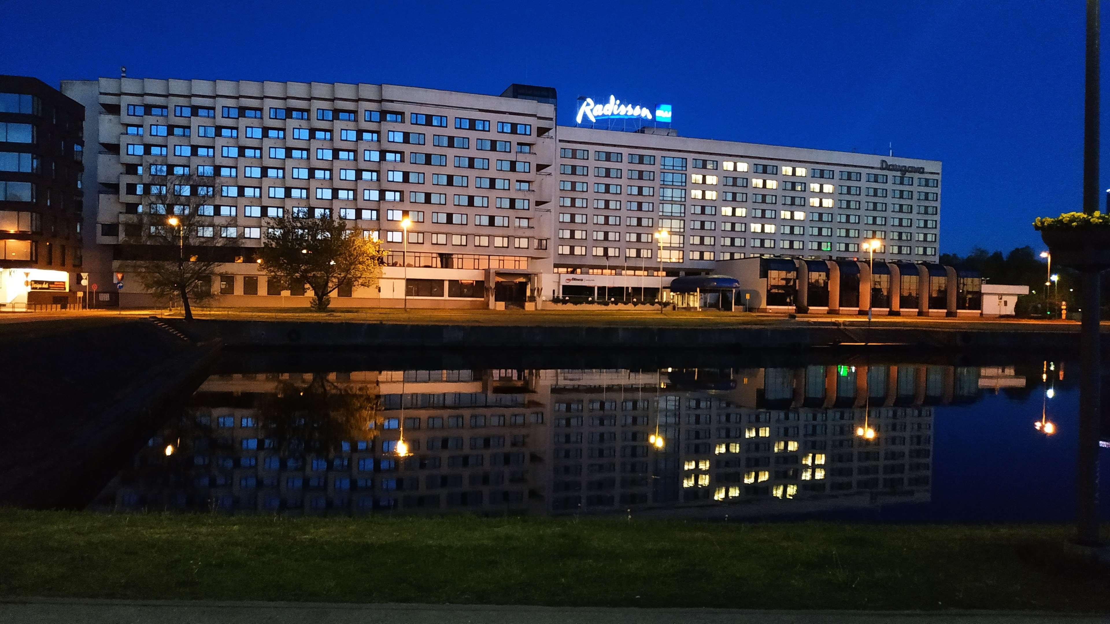 Vista Exterior Radisson Blu Hotel & Spa, Daugava Riga