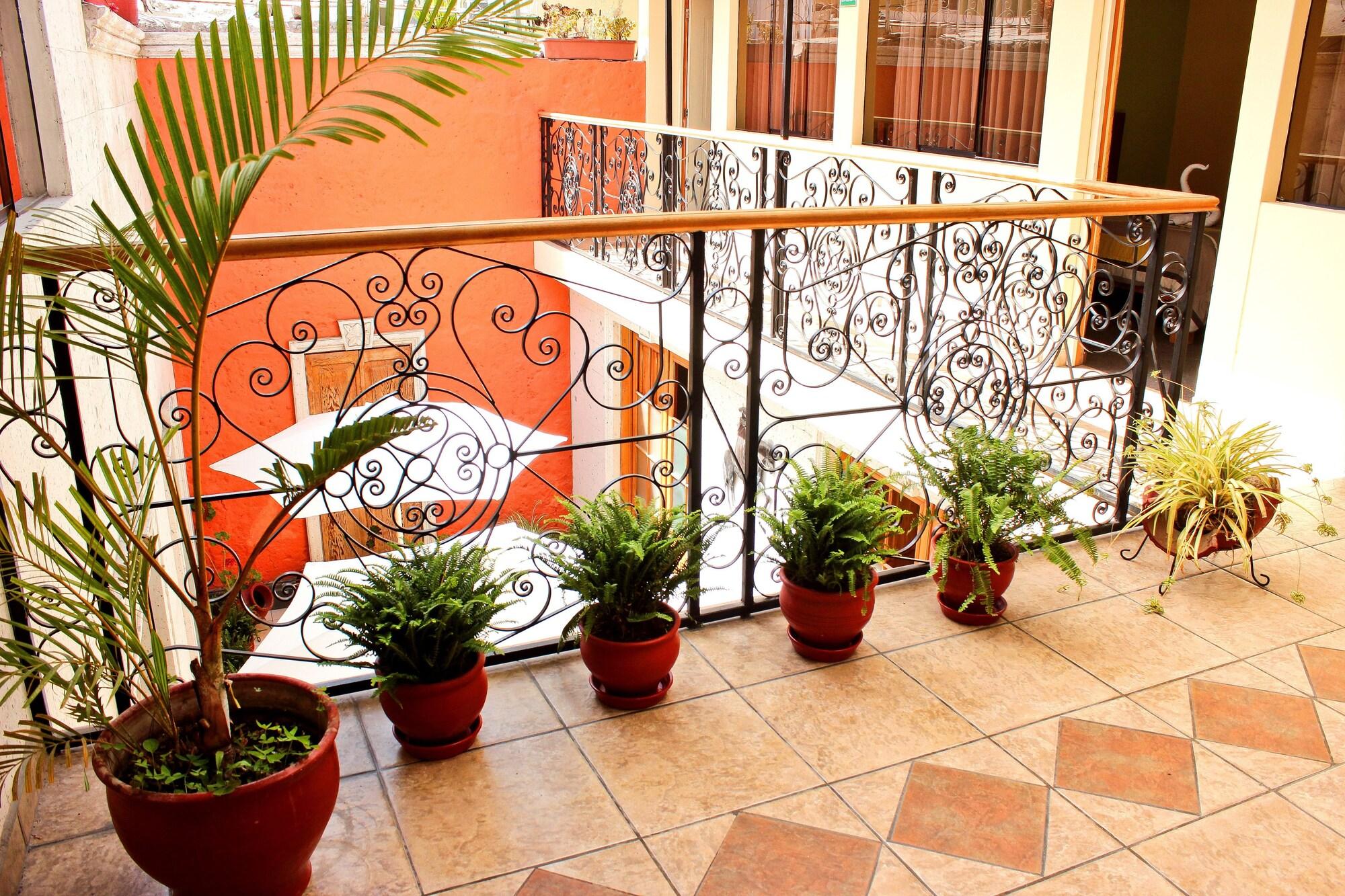 Vista Lobby Hostal Villa Sillar