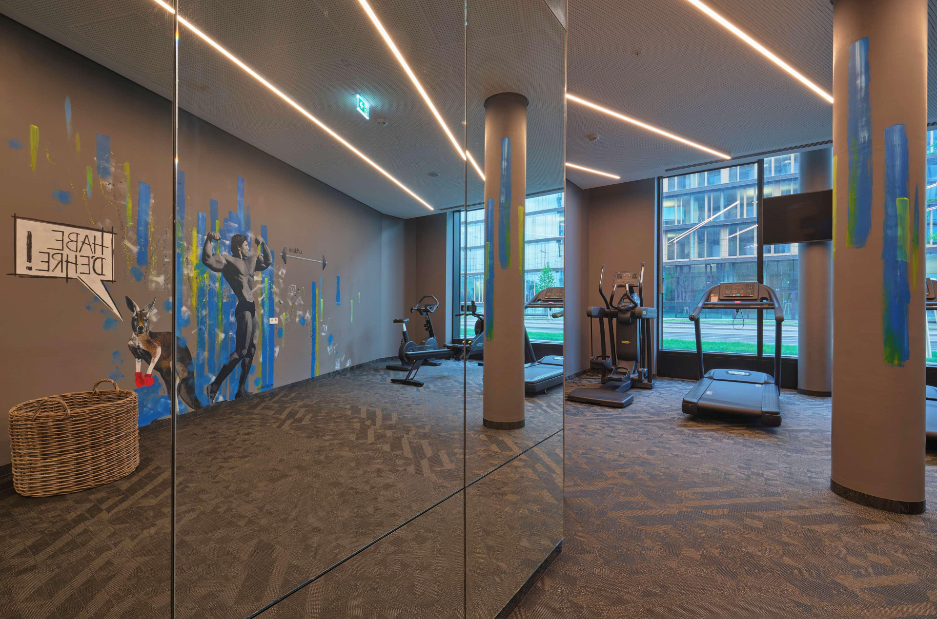 Gimnasio Adina Apartment Hotel Vienna Belvedere