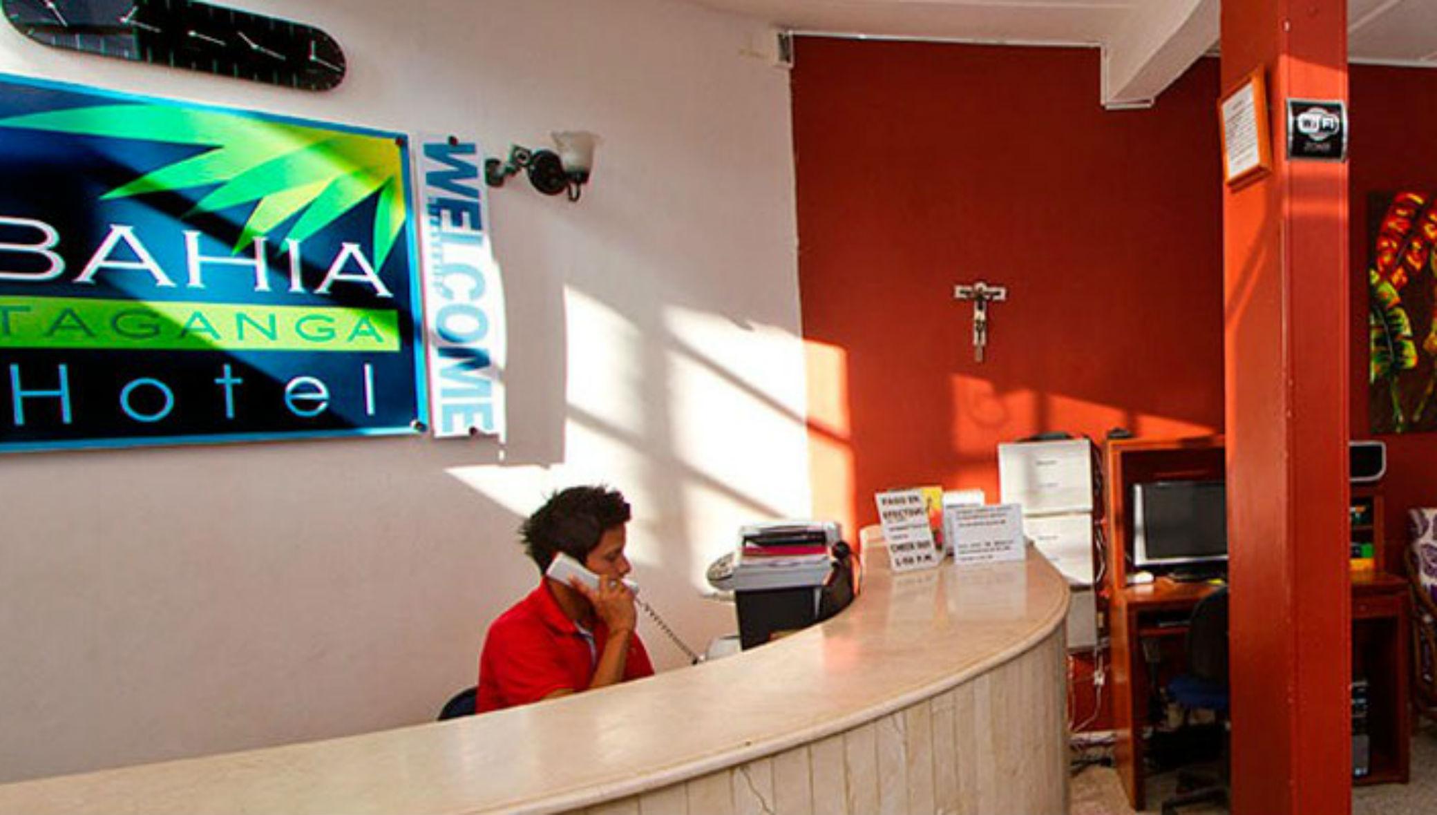 Vista Lobby Hotel Bahía Taganga