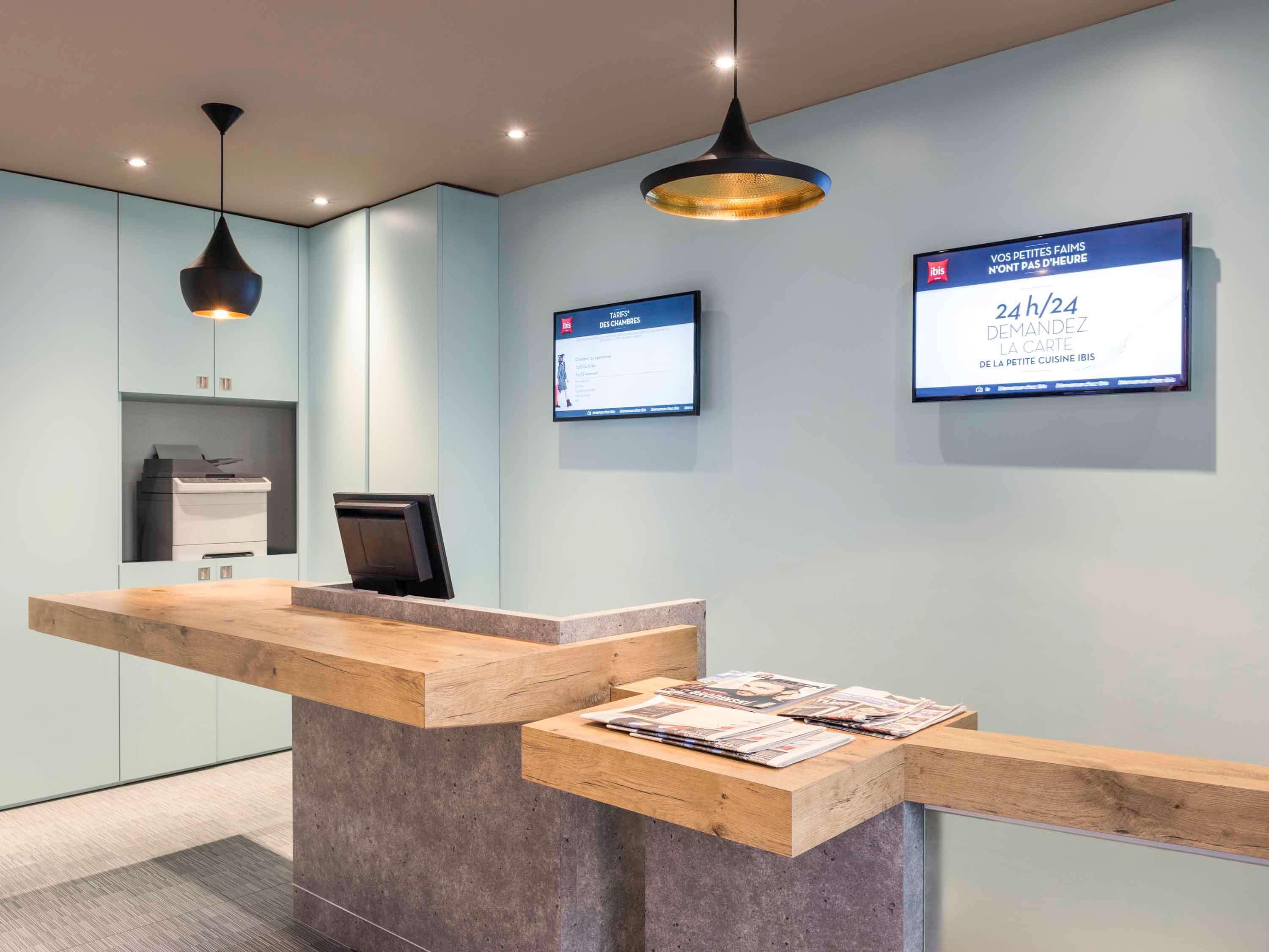 Vista Lobby ibis Paris Père Lachaise