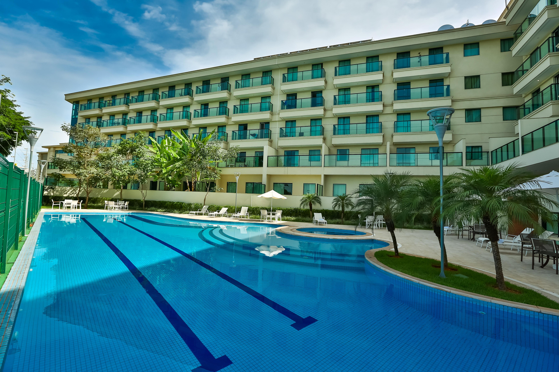 Vista Piscina Quality Hotel & Suítes Brasília
