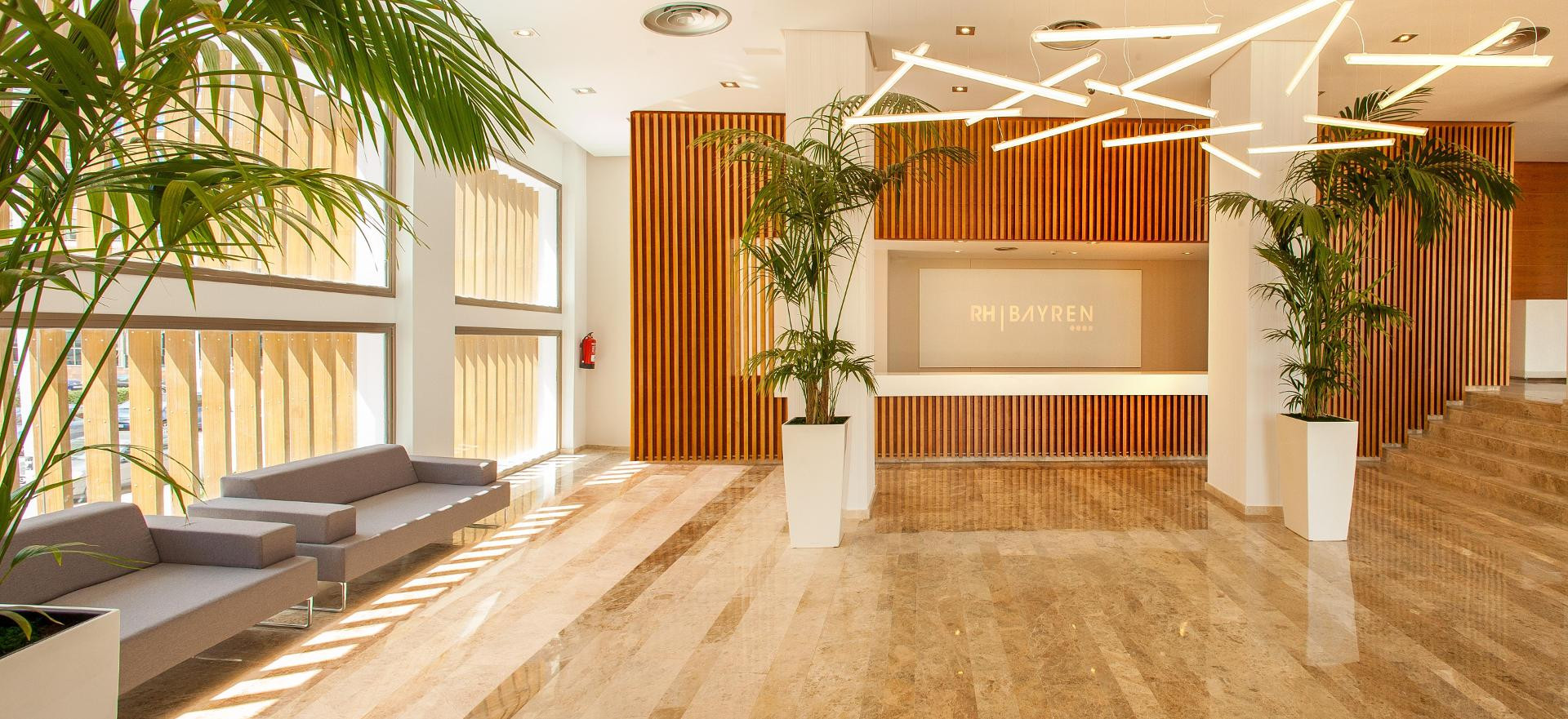 Vista Lobby RH Bayren Hotel & Spa