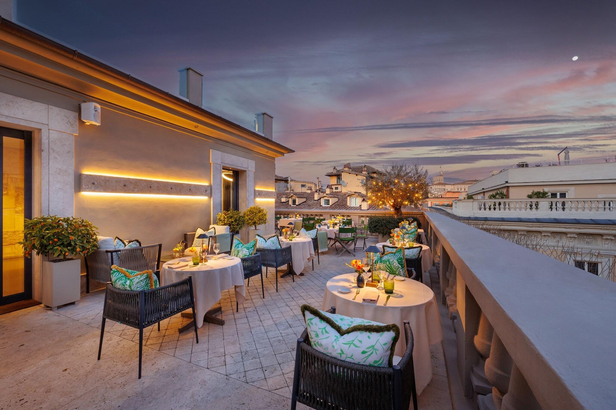 Vista Exterior Singer Palace Hotel Roma