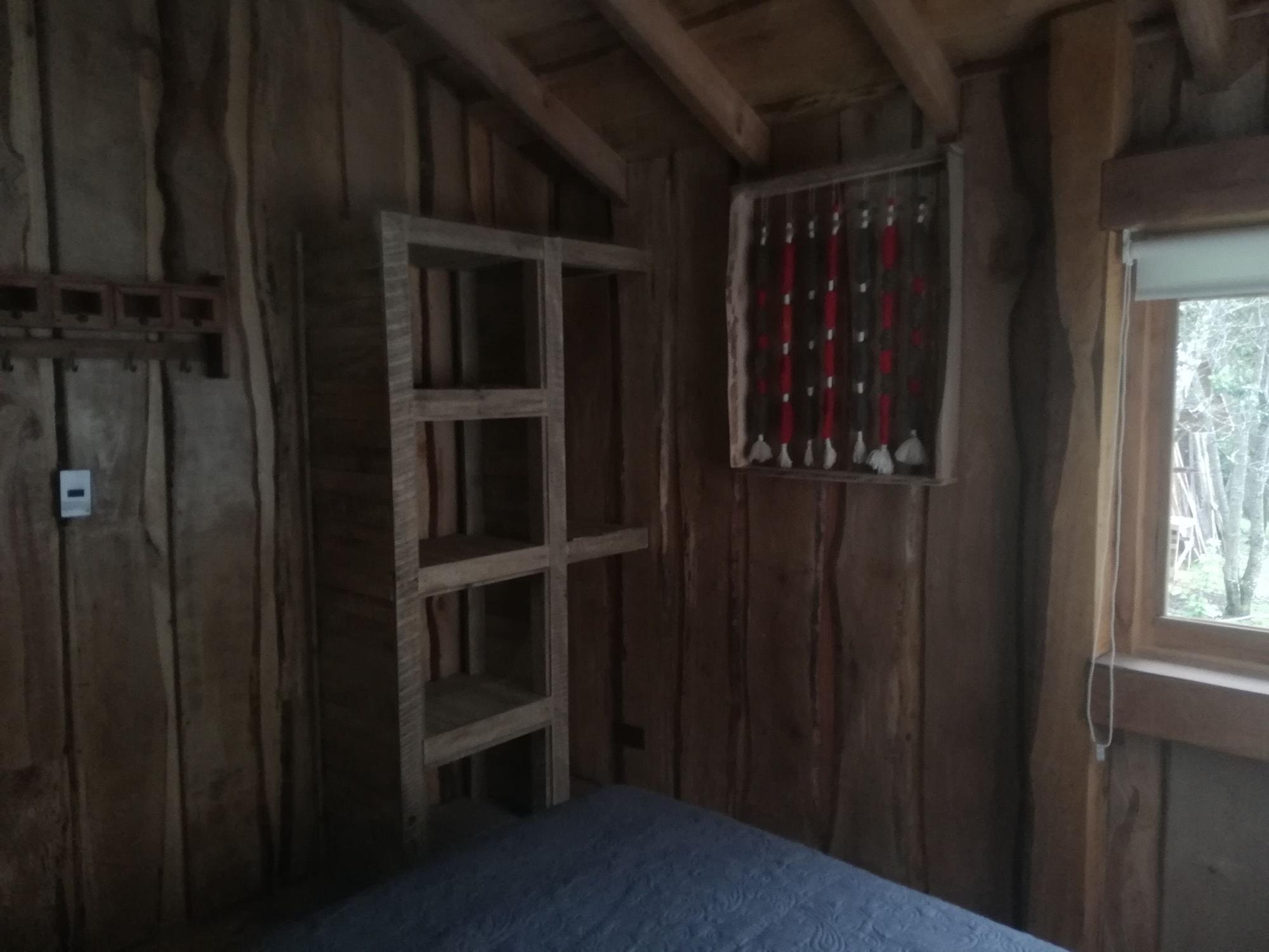 Habitación Wonderful Rustic Cabin 2, With Native Logs, on the Banks of the Trancura River