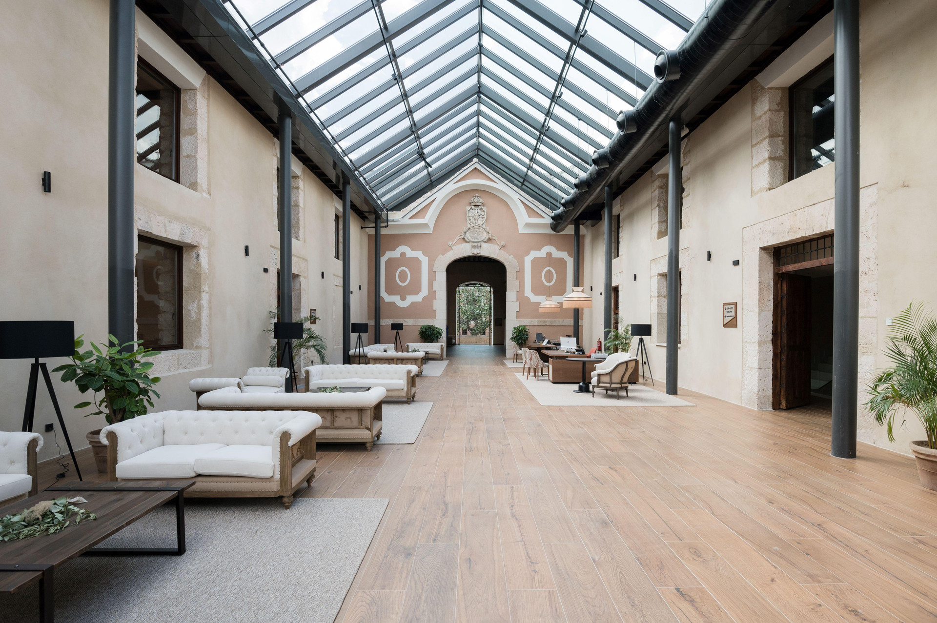 Vista Lobby Castilla Termal Brihuega