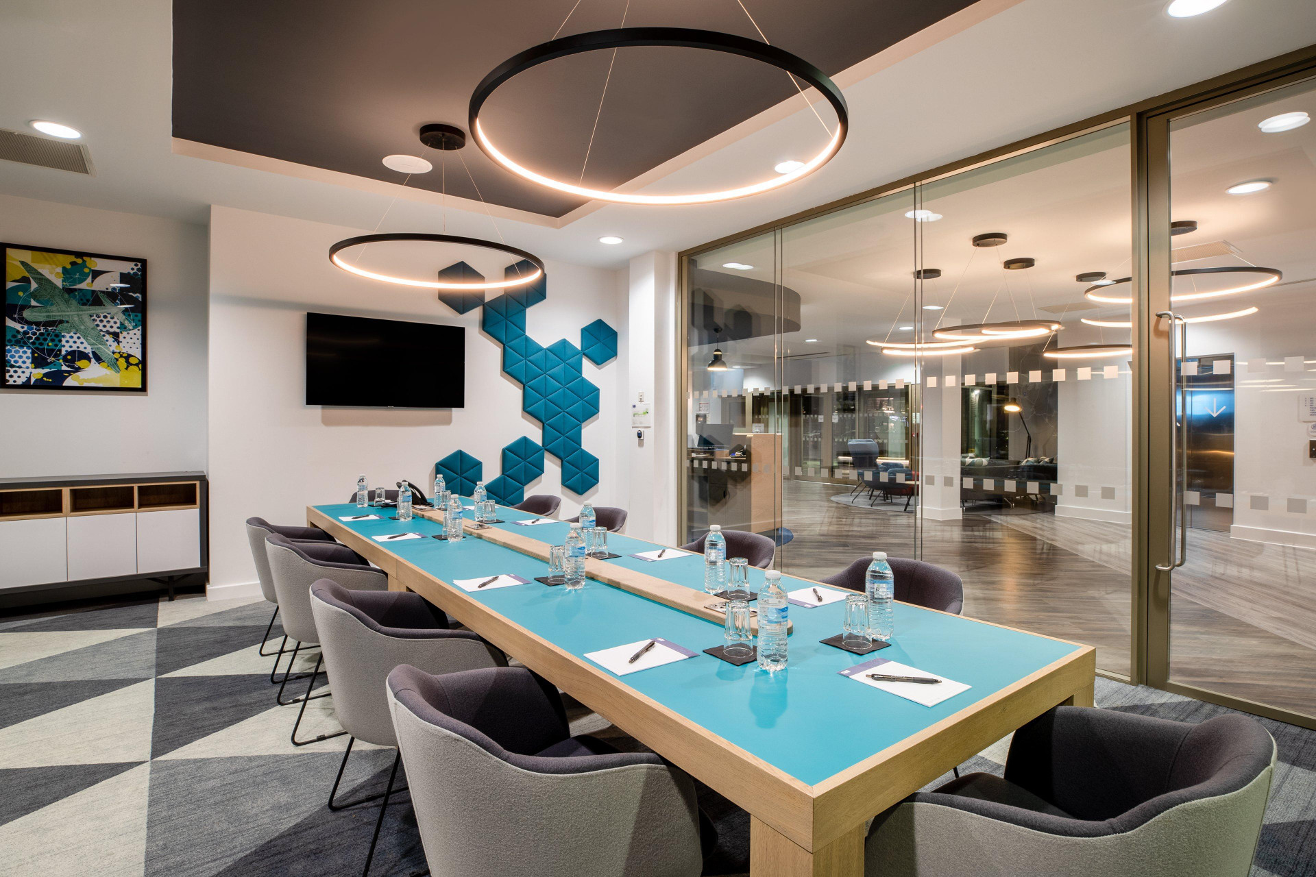 Sala de Reuniones Holiday Inn Express Cambridge West Cambourne by IHG
