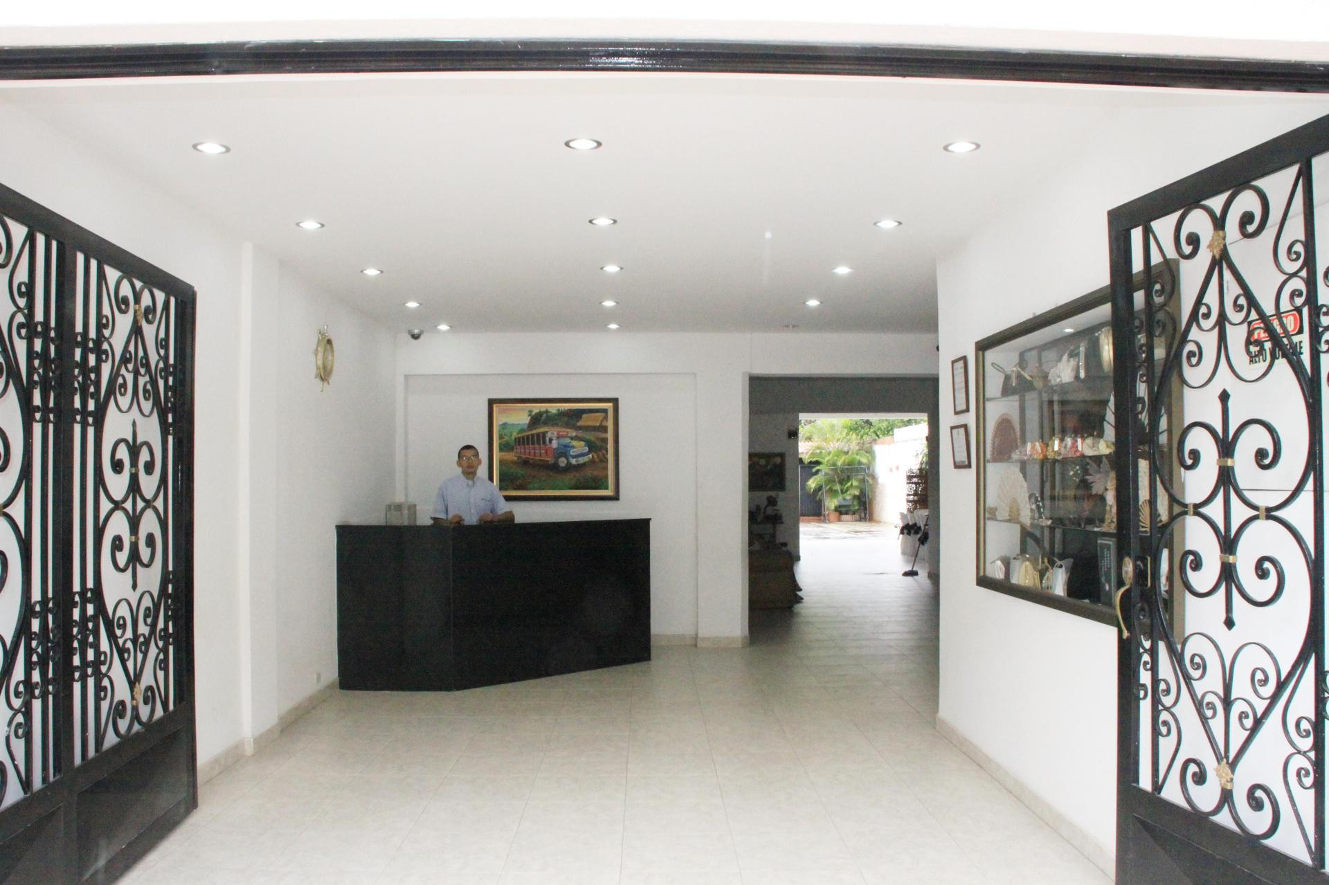 Vista Lobby Hotel Casa Pablo