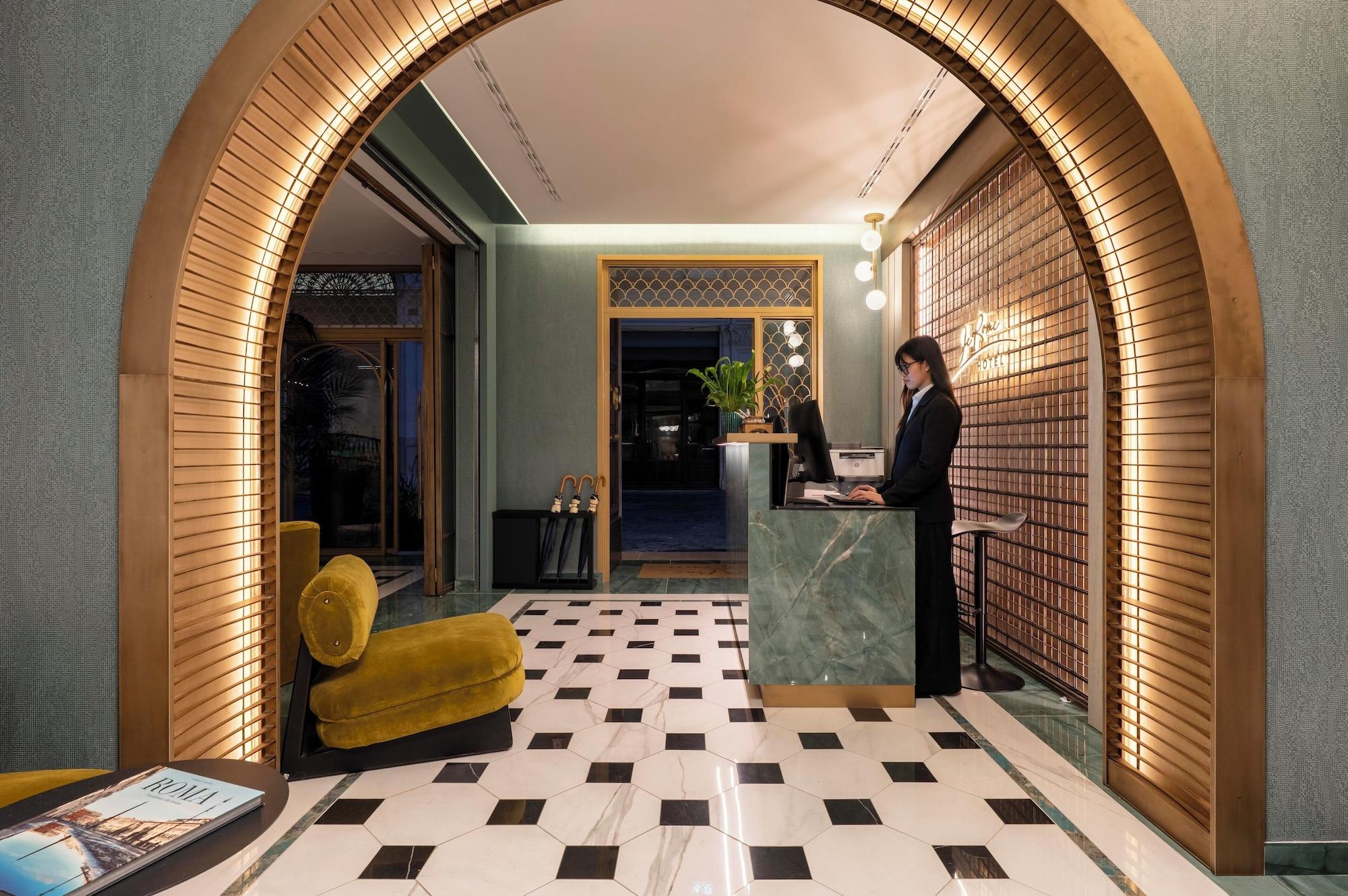 Vista Lobby Je Rome Hotel