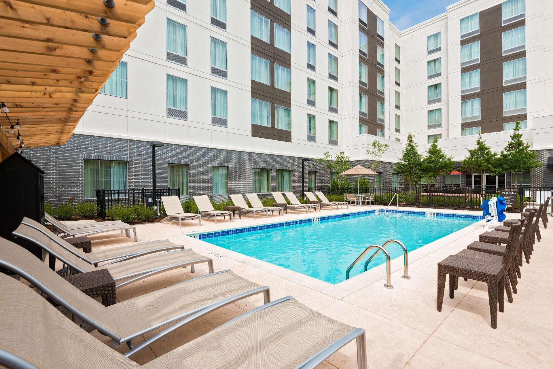 Vista Piscina Homewood Suites by Hilton Little Rock Downtown