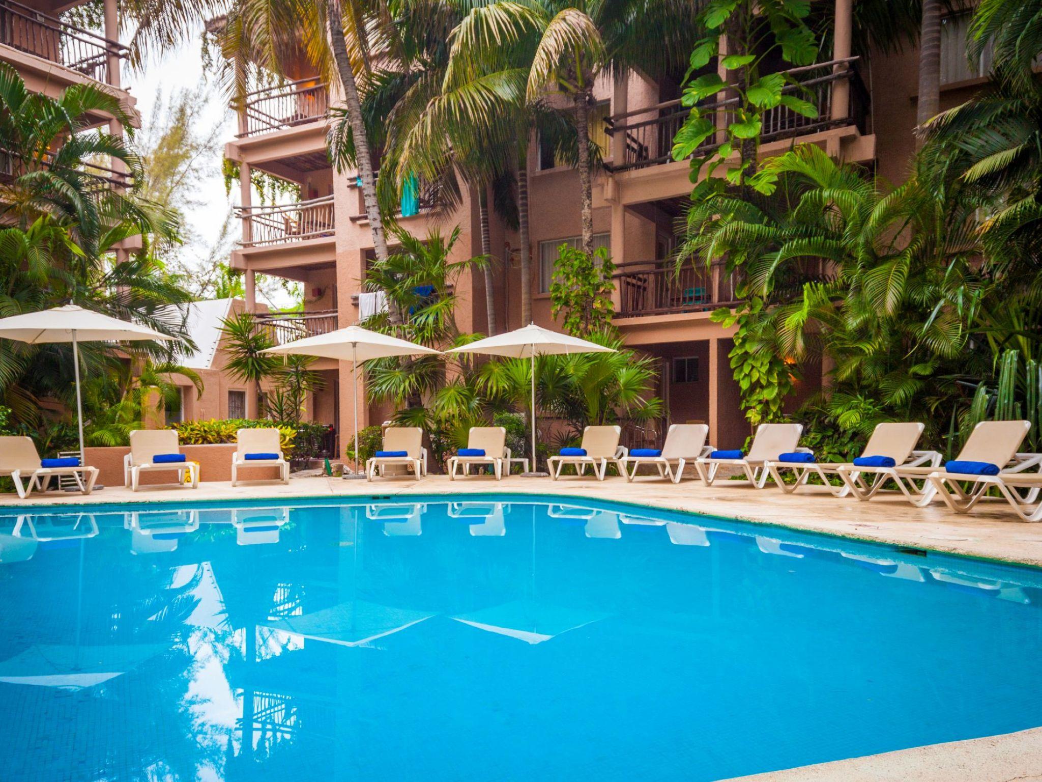 Vista Piscina Tukan Hotel Playa del Carmen