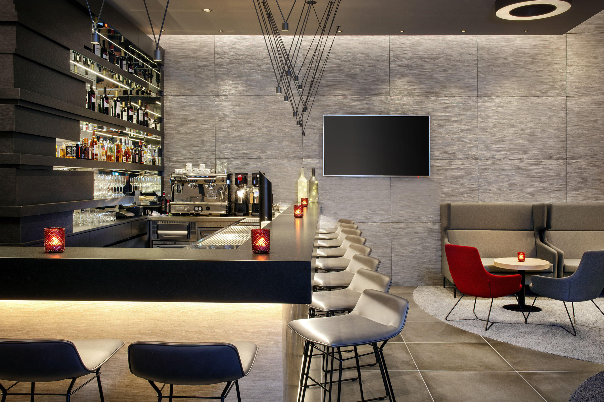 Bar/Salón Holiday Inn Express Stuttgart - Waiblingen by IHG